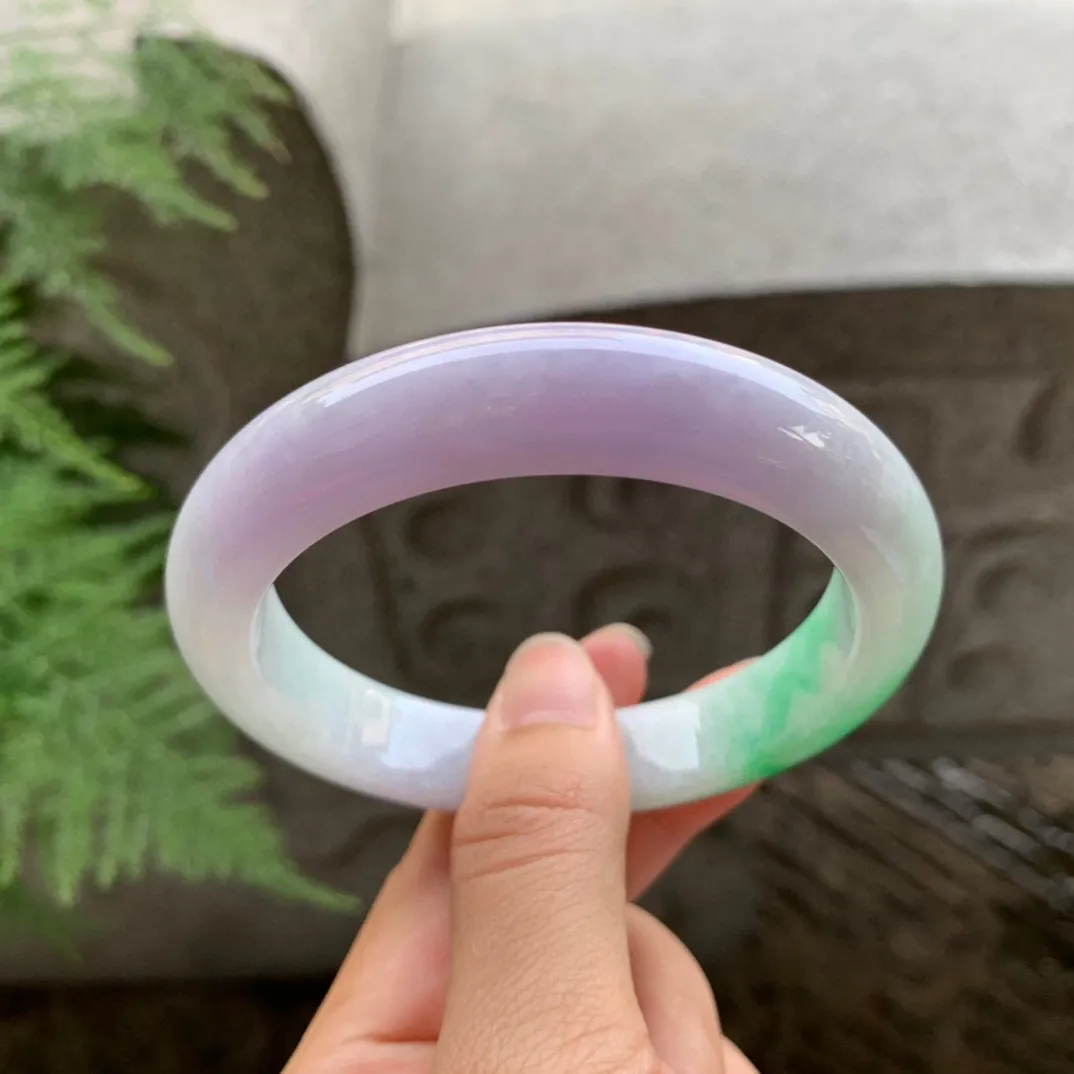 大圈口 58.9-12.8-9.1【春彩正圈手镯】正圈58 59可戴