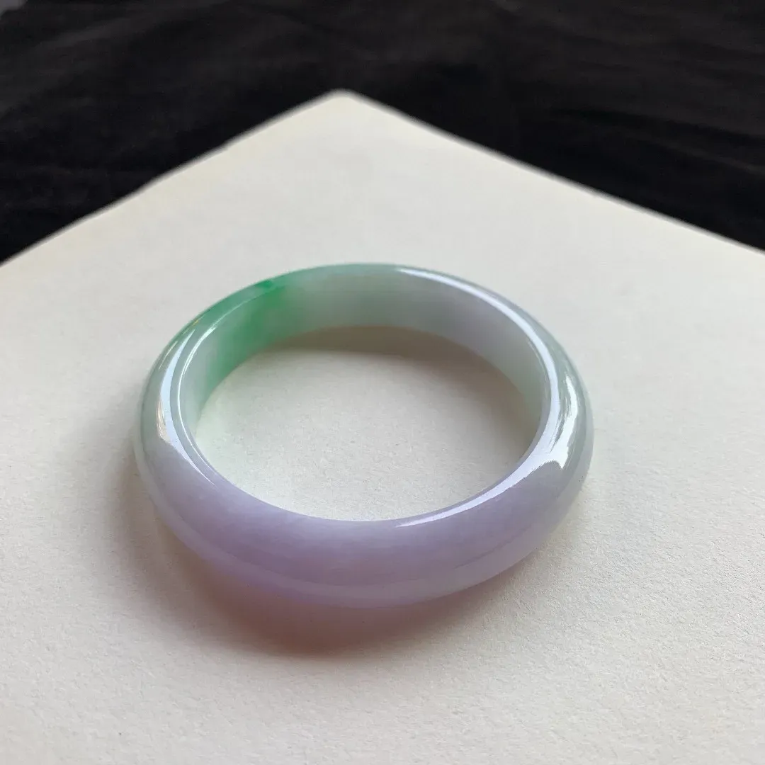 大圈口 58.9-12.8-9.1【春彩正圈手镯】正圈58 59可戴