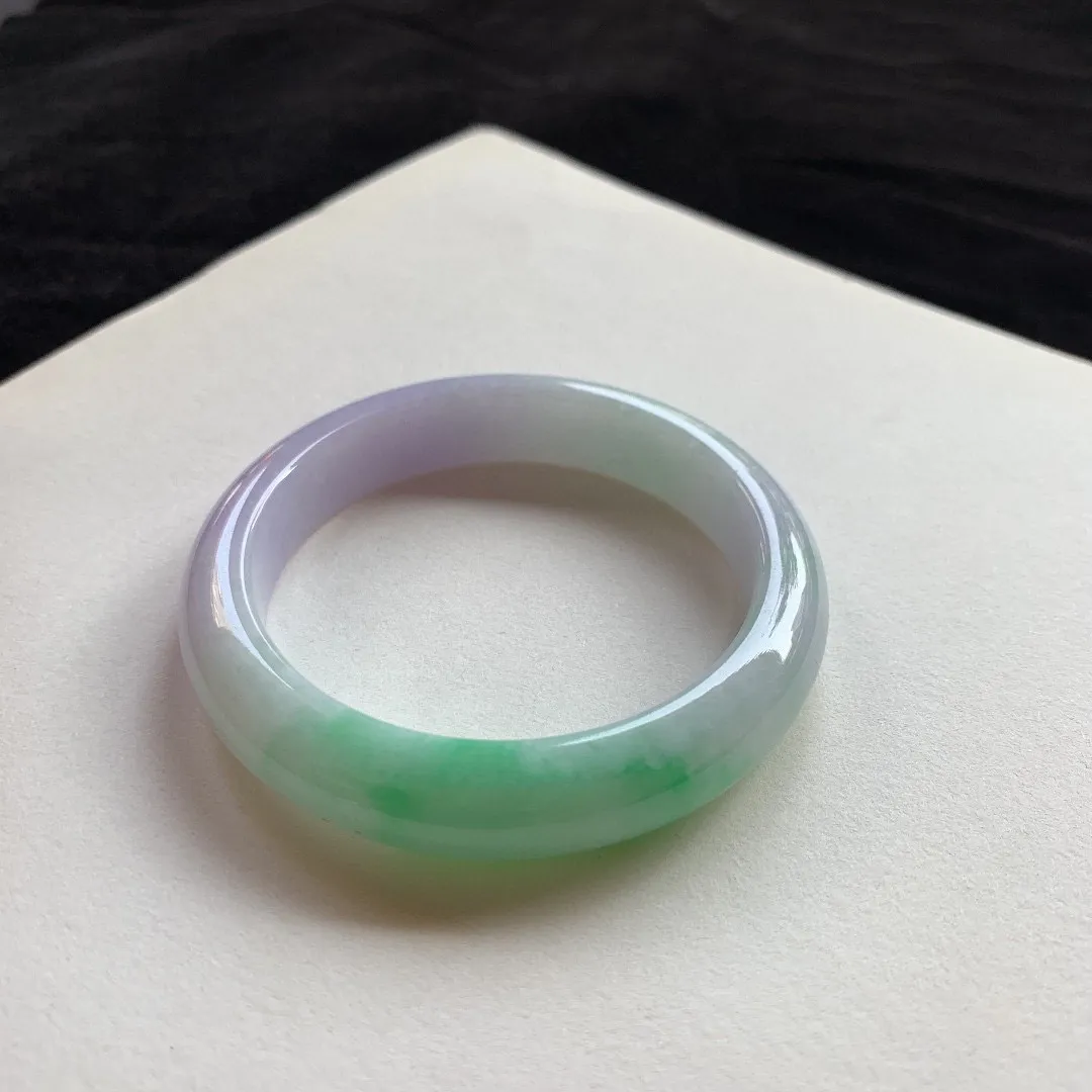 大圈口 58.9-12.8-9.1【春彩正圈手镯】正圈58 59可戴