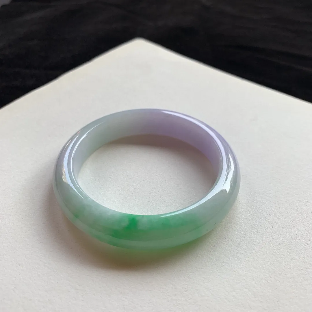 大圈口 58.9-12.8-9.1【春彩正圈手镯】正圈58 59可戴