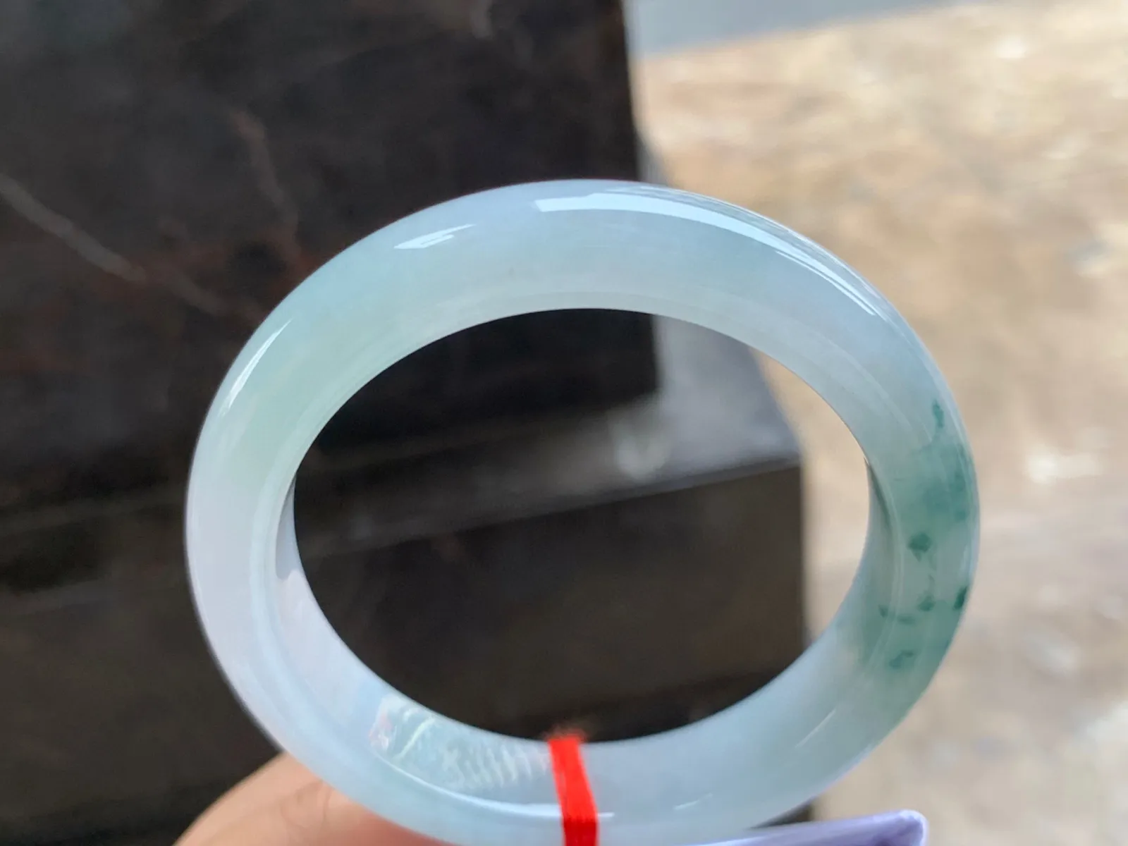 59-12.5-9mm
飘花手镯 种好水润 清爽