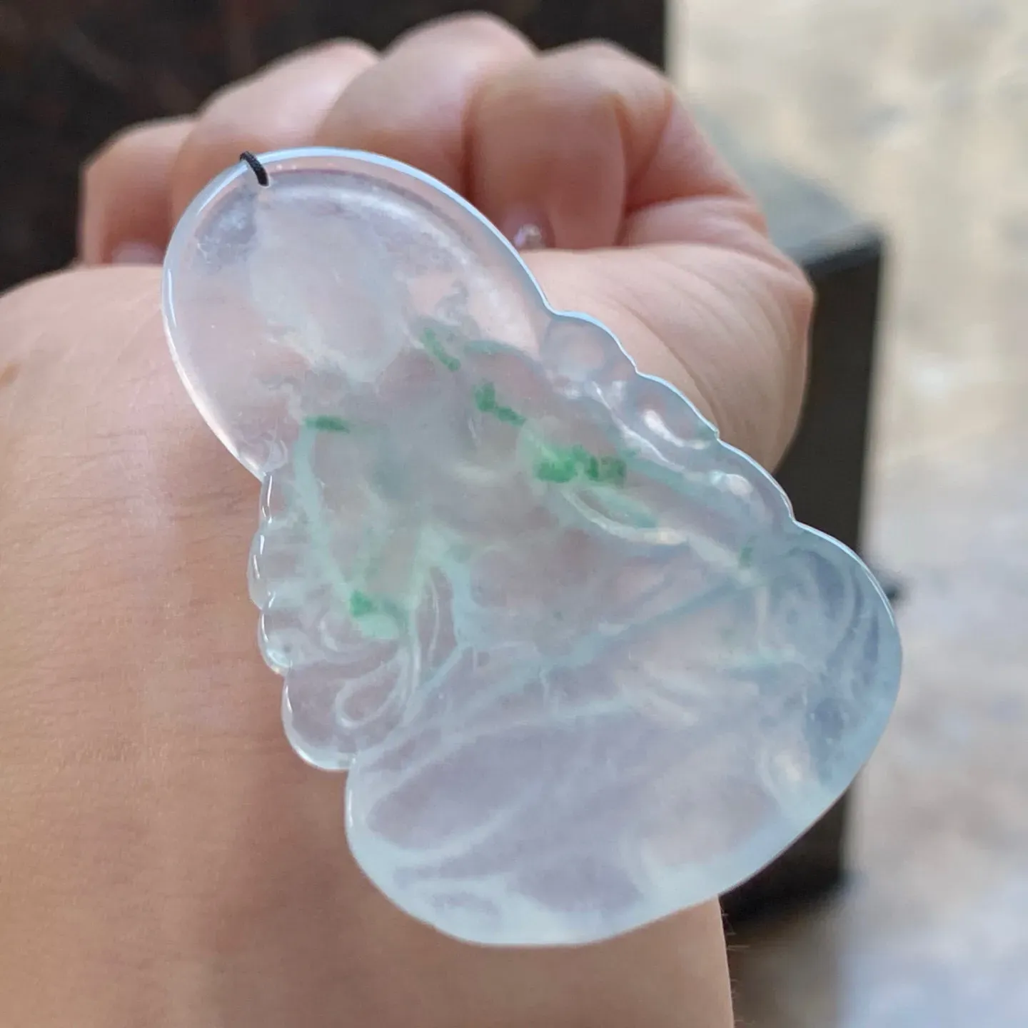 冰种色花度母
清爽