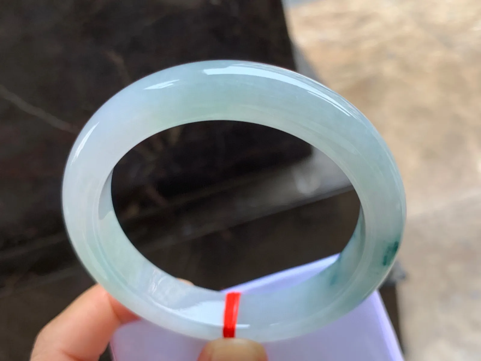 59-12.5-9mm
飘花手镯 种好水润 清爽