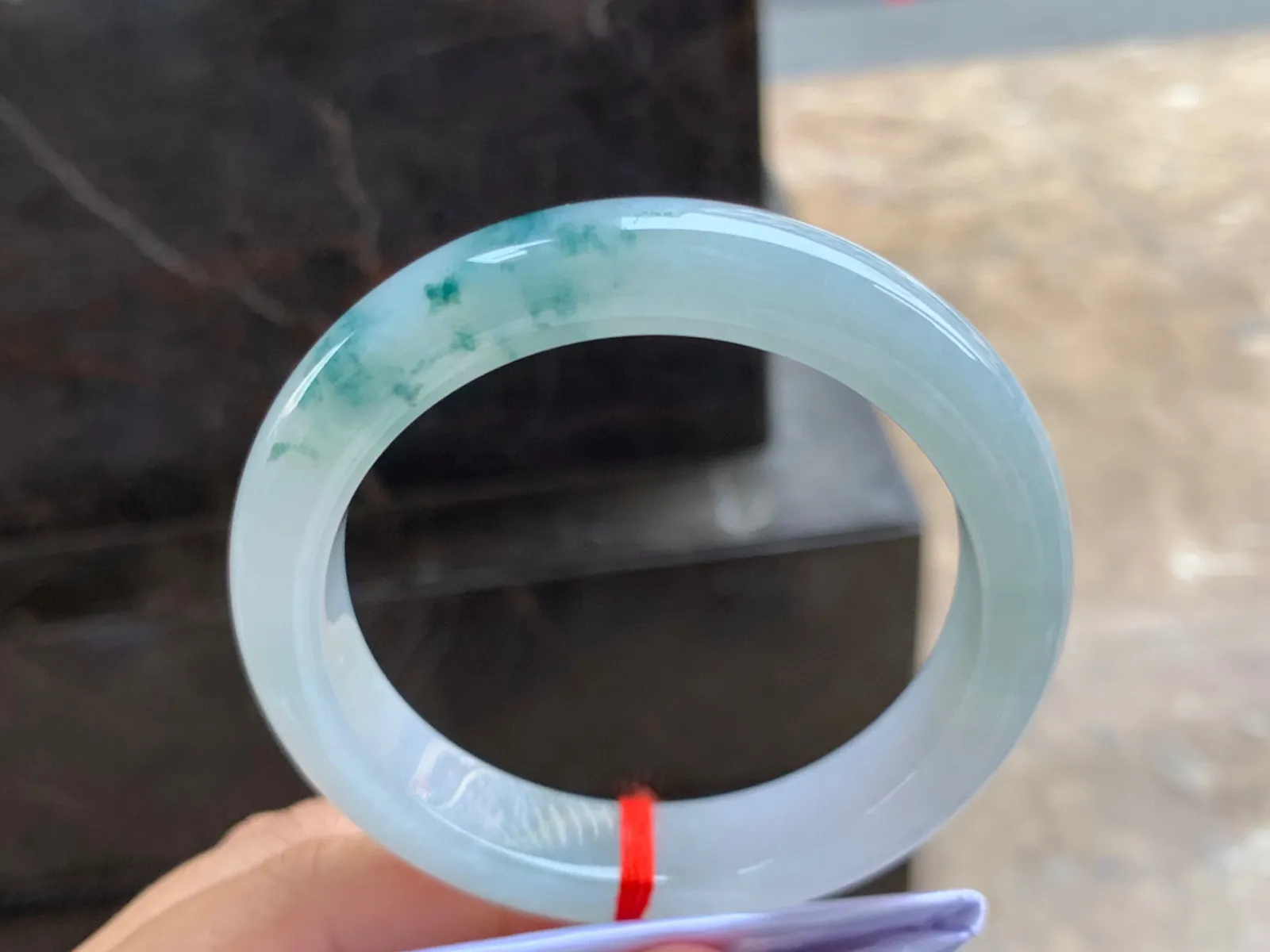 59-12.5-9mm
飘花手镯 种好水润 清爽