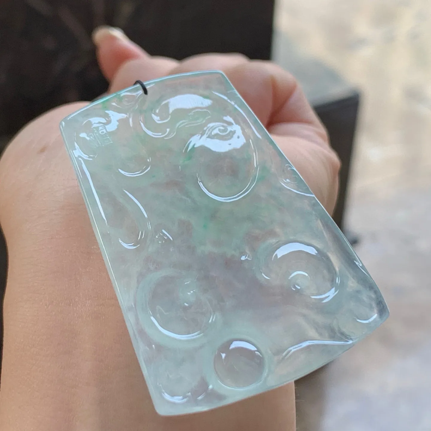 冰种龙牌
种好水足 大气