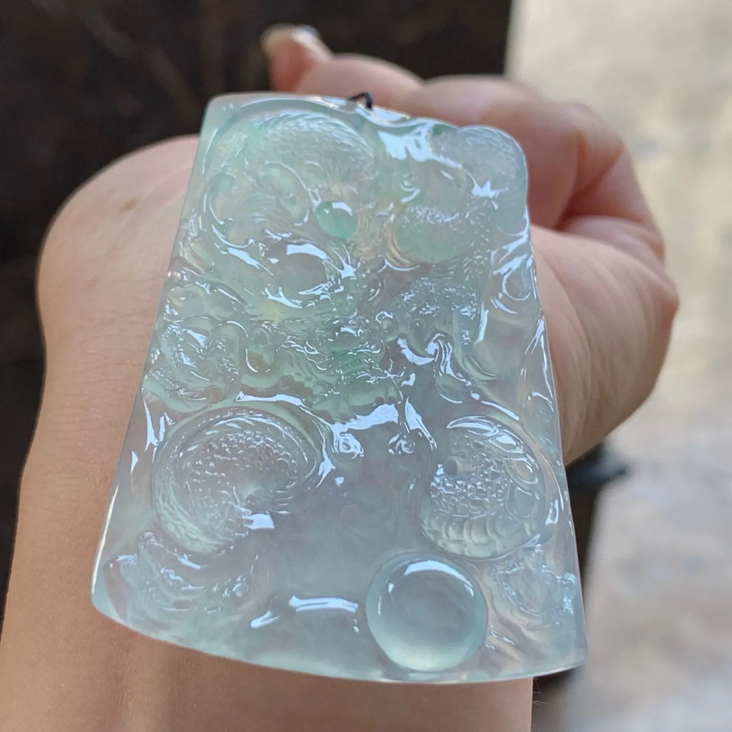 冰种龙牌
种好水足 大气
