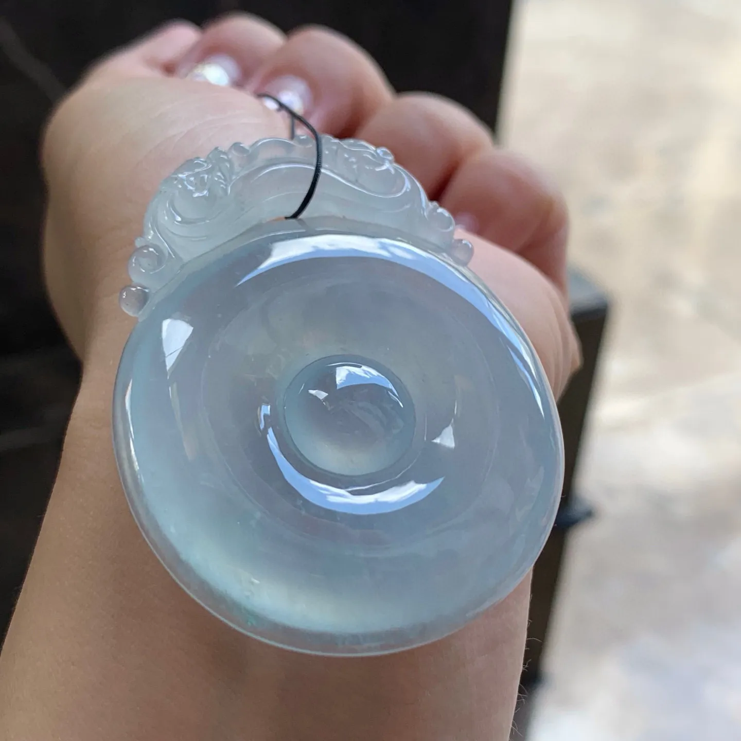 冰种福在眼前
大气