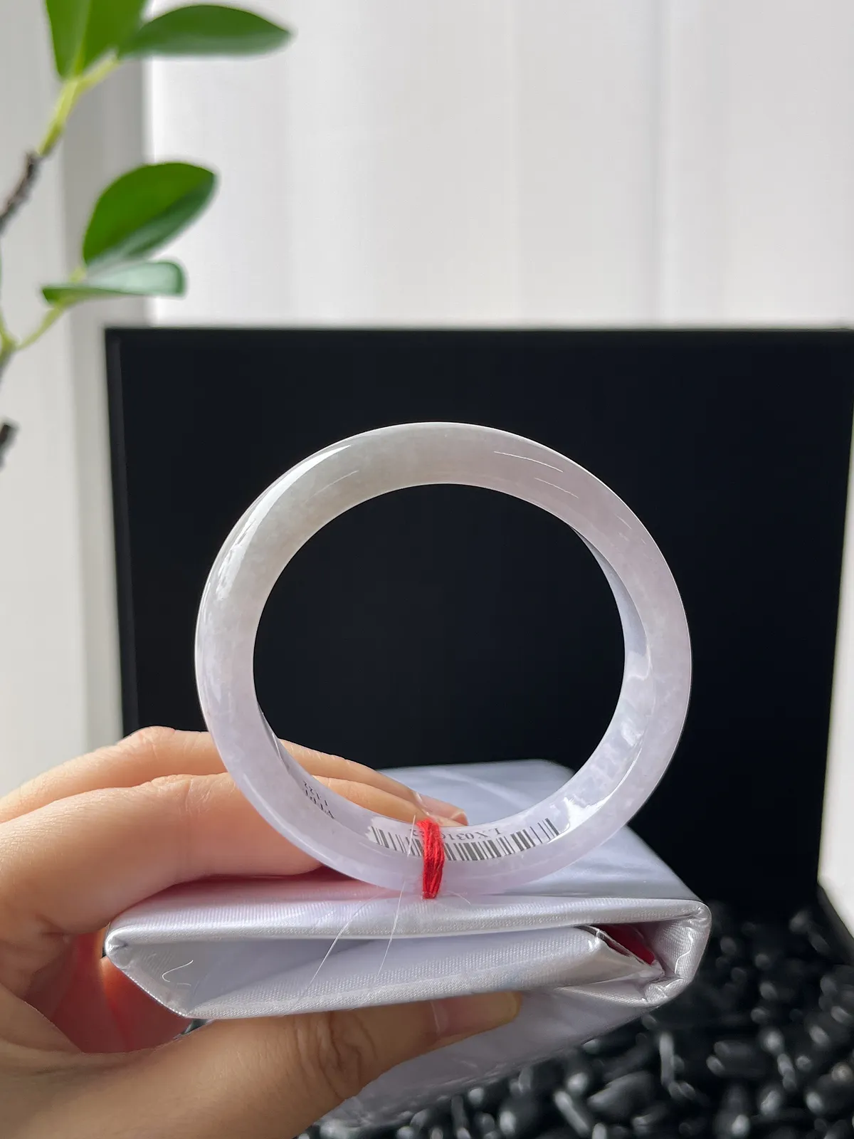 贵妃镯53.5圈口，小圈口冰糯紫罗兰手镯