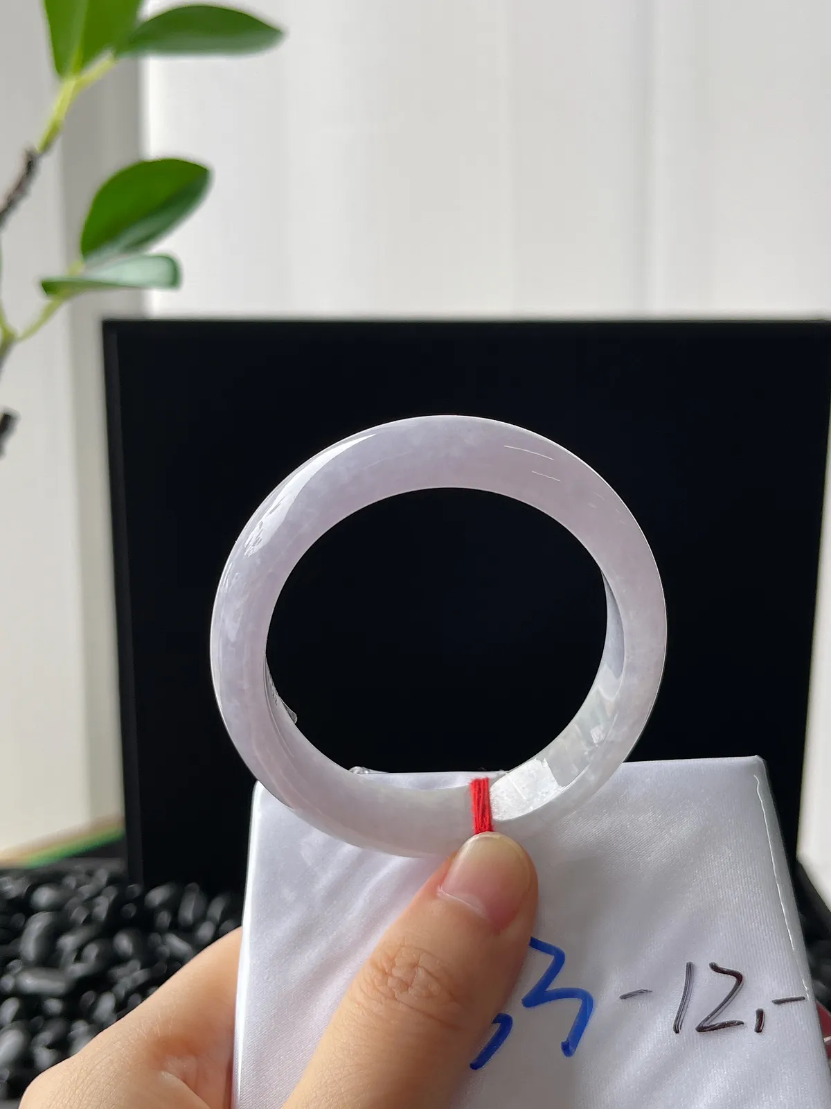 贵妃镯53.5圈口，小圈口冰糯紫罗兰手镯