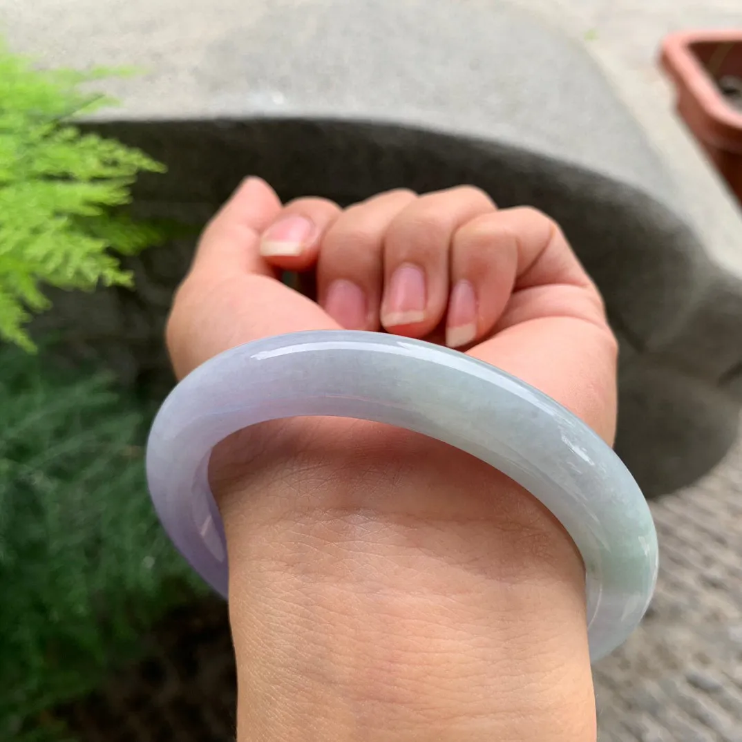 大圈口 64.3-11.4-9.4【茄紫正圈手镯】正圈64 65可戴