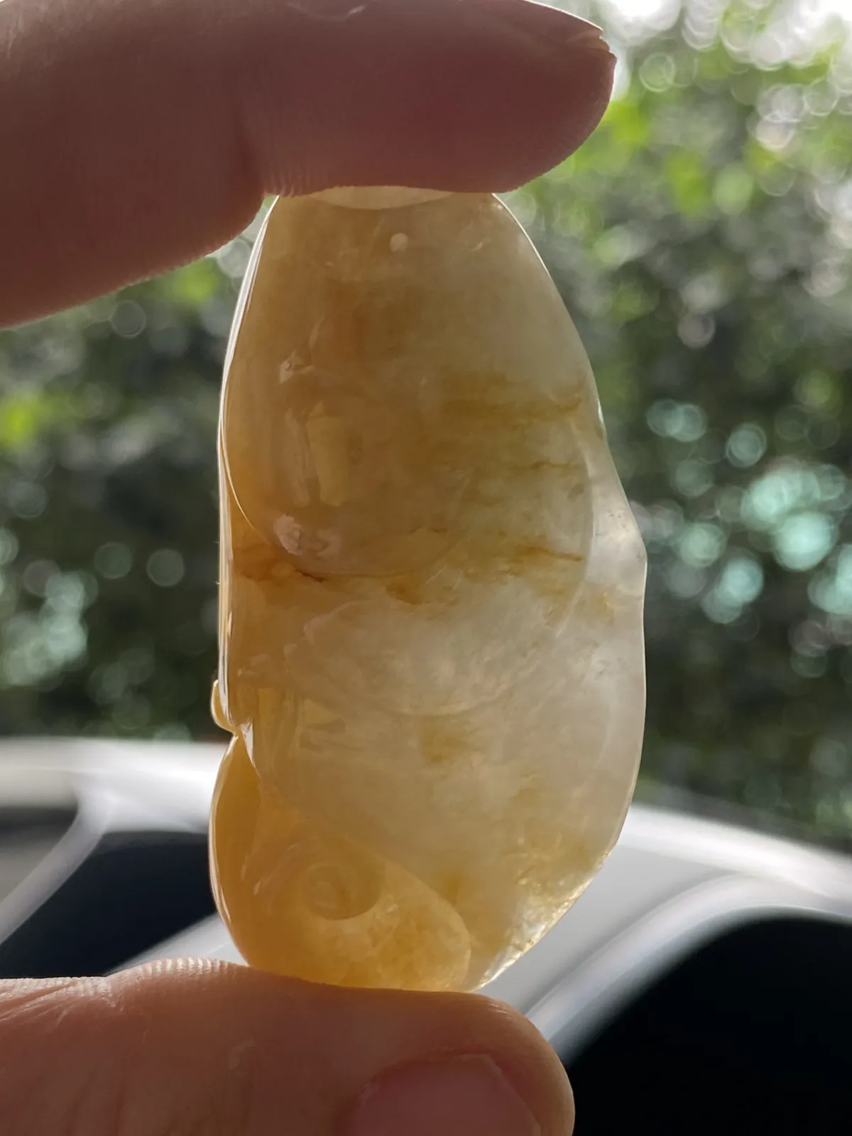 推荐【自在观音】观自在省自身，精进修行突破自己，无纹裂，水润，细腻，品相佳～～