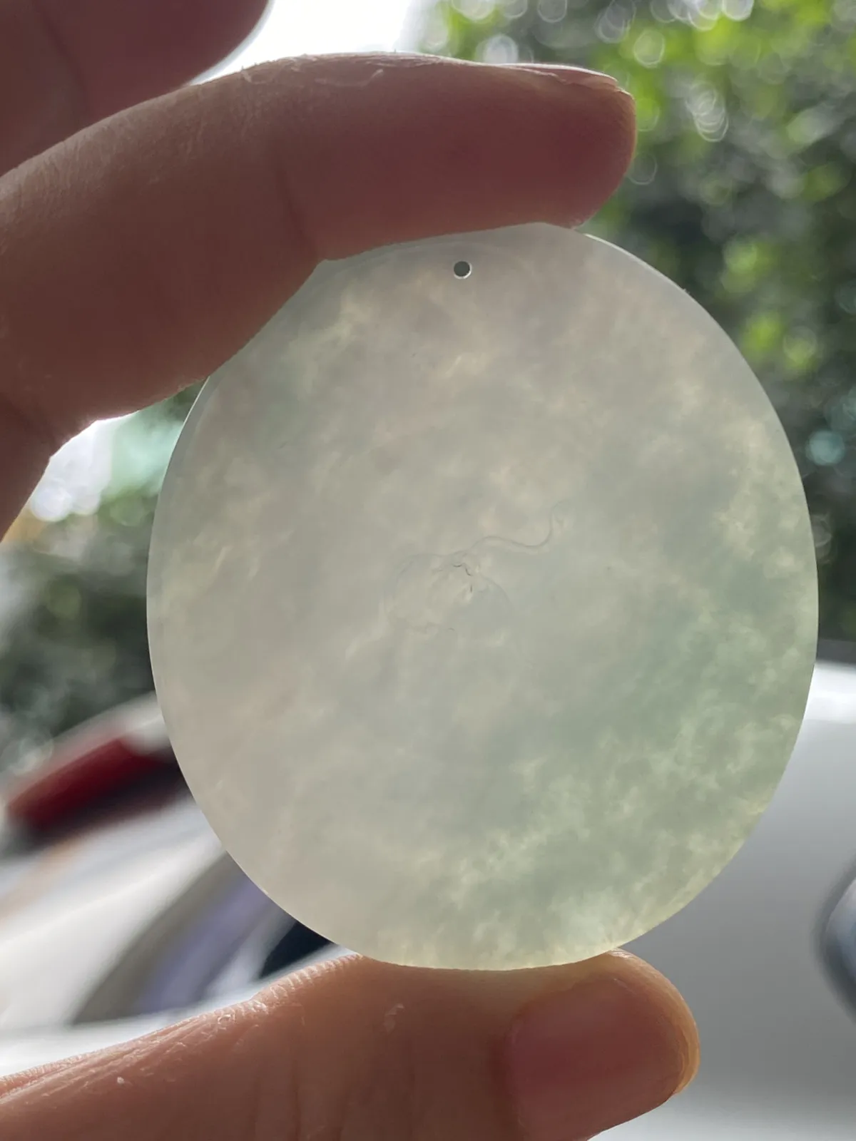 推荐【荷叶童子】连生贵子，福在眼前，磨砂与精抛两种工艺，无纹裂，水润，细腻，微透，品相佳～～