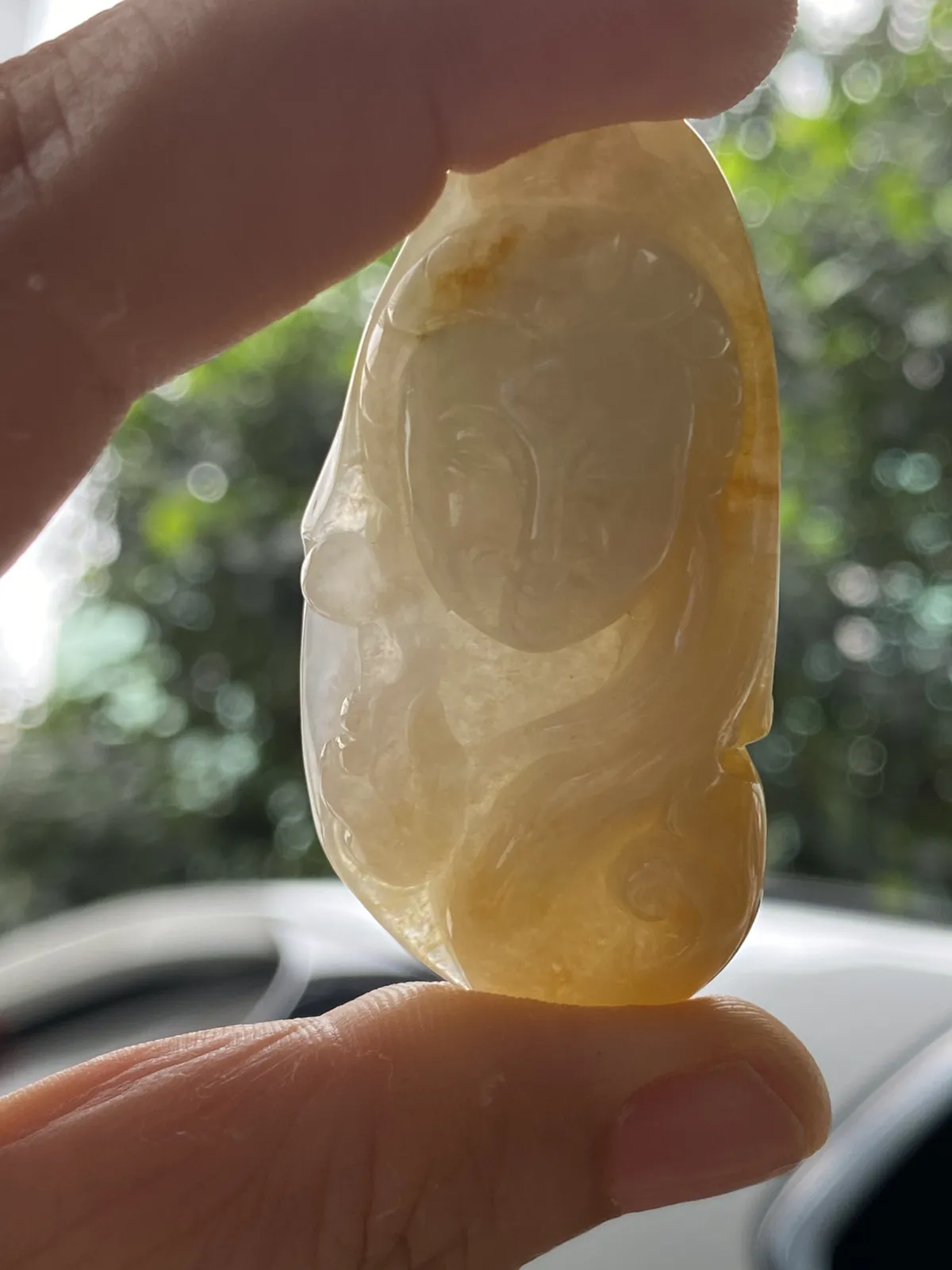 推荐【自在观音】观自在省自身，精进修行突破自己，无纹裂，水润，细腻，品相佳～～