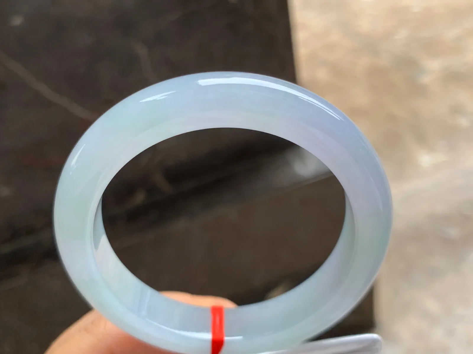 57-12-9mm
冰紫手镯 水润冰透