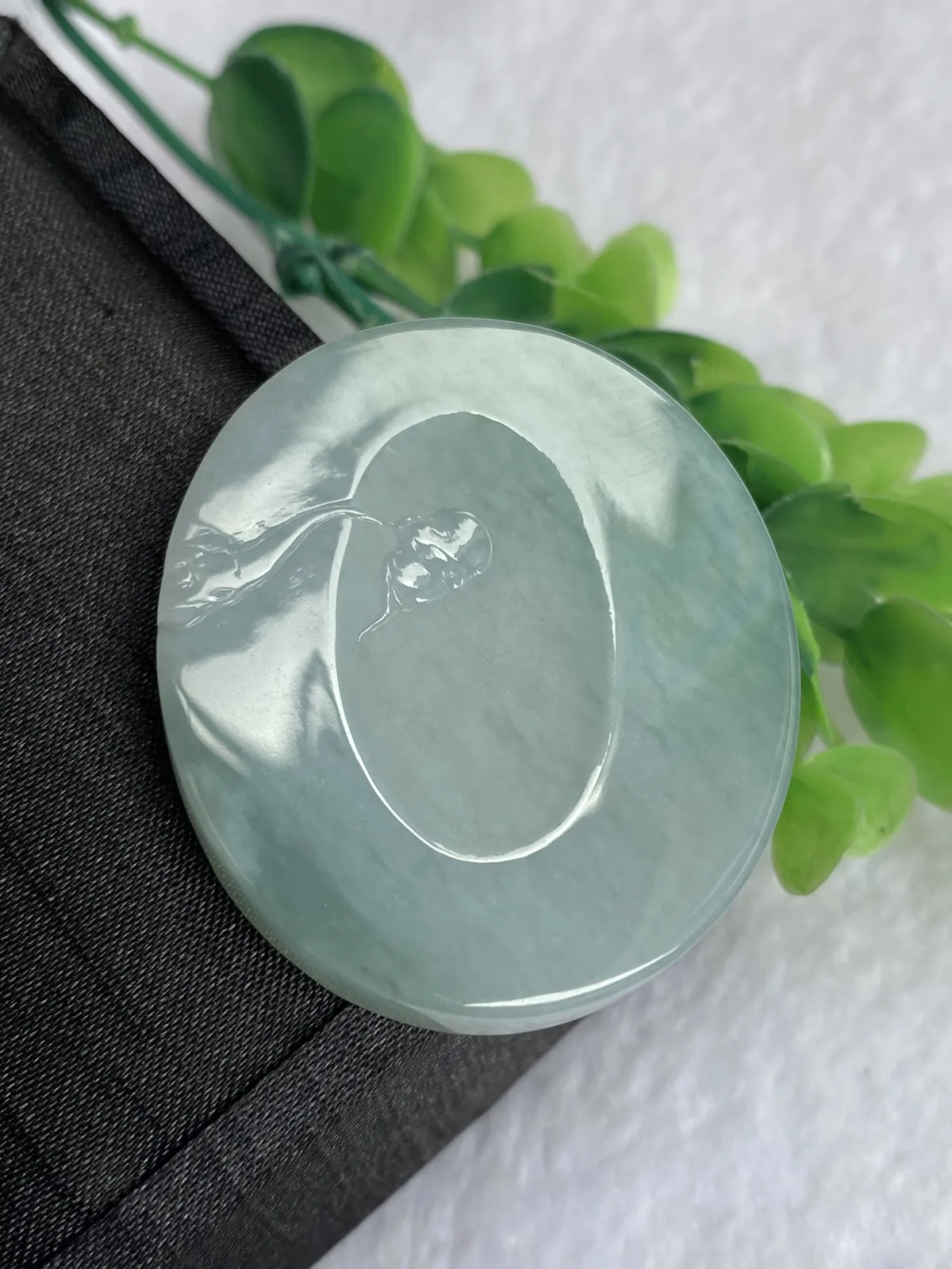 推荐学有所成，福在眼前，磨砂与精抛两种工艺，无纹裂，水润，细腻，微透，品相佳～～