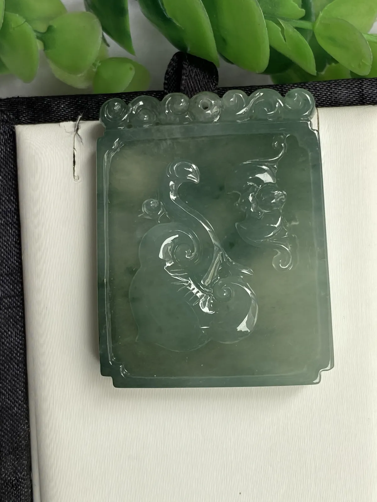 推荐【晴水飘花幸福如意】如意吉祥，福在眼前，无纹裂，水润，细腻，冰透，品相佳～～