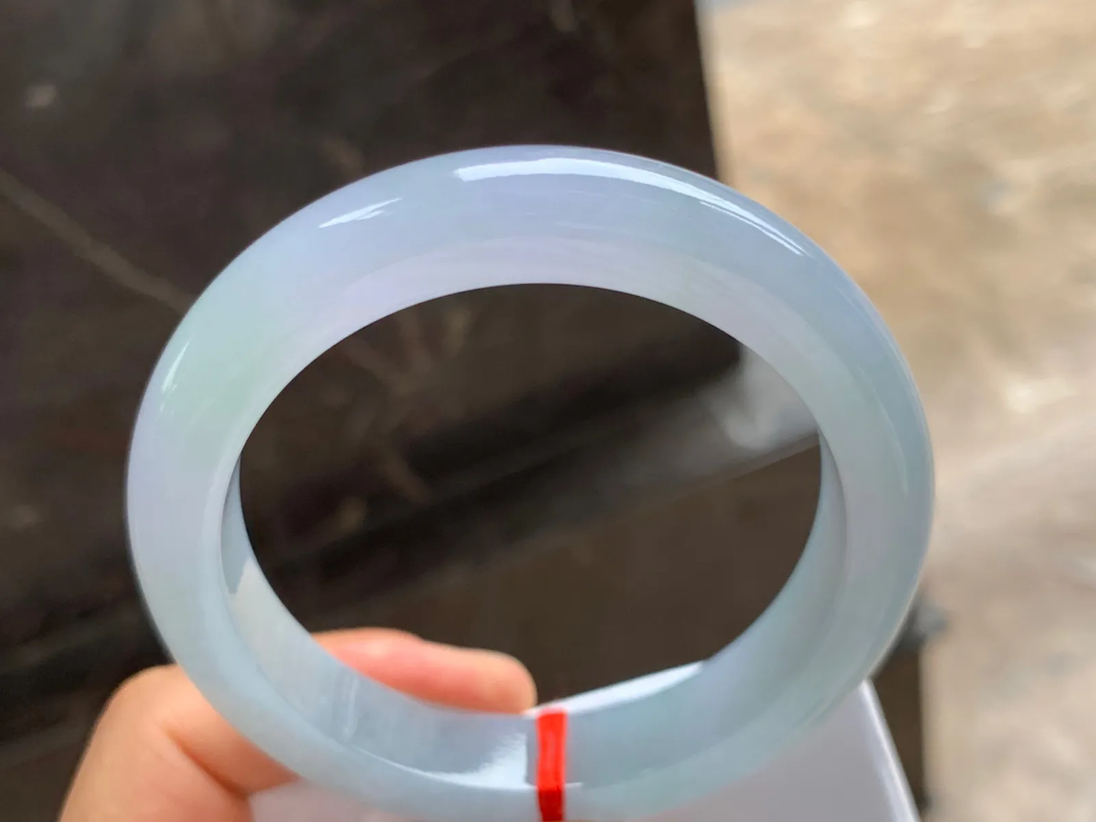 57-12-9mm
冰紫手镯 水润冰透