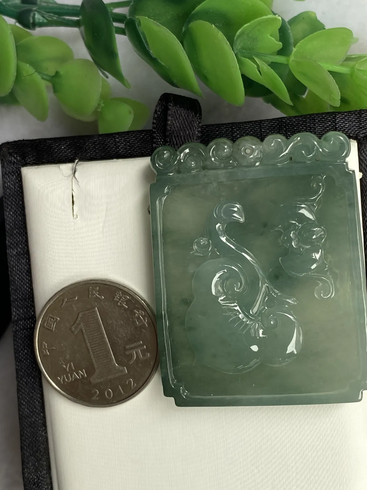 推荐【晴水飘花幸福如意】如意吉祥，福在眼前，无纹裂，水润，细腻，冰透，品相佳～～