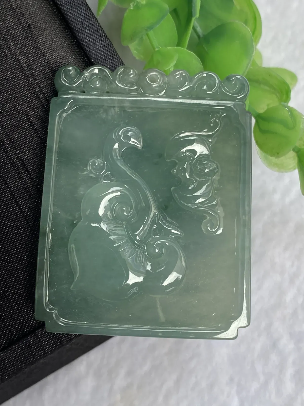 推荐【晴水飘花幸福如意】如意吉祥，福在眼前，无纹裂，水润，细腻，冰透，品相佳～～