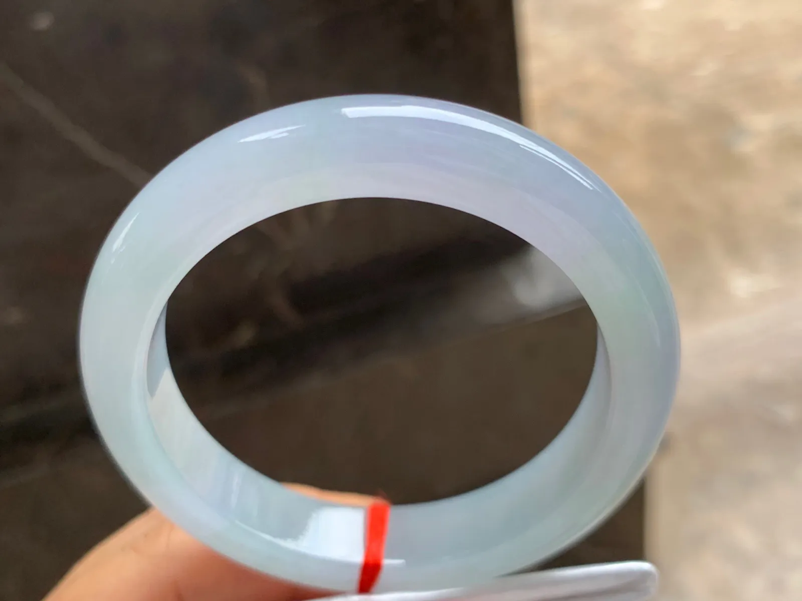 57-12-9mm
冰紫手镯 水润冰透