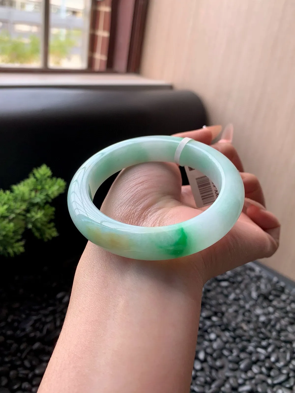 黄加绿正圈成品（纹裂放漏）
⭕️58-12.8-9.8