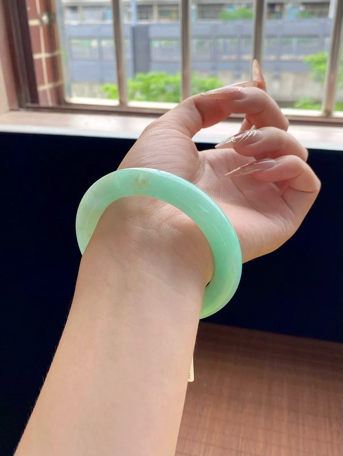 甜绿苹果绿圆条成品
⭕️56.5-11.6-11.5
