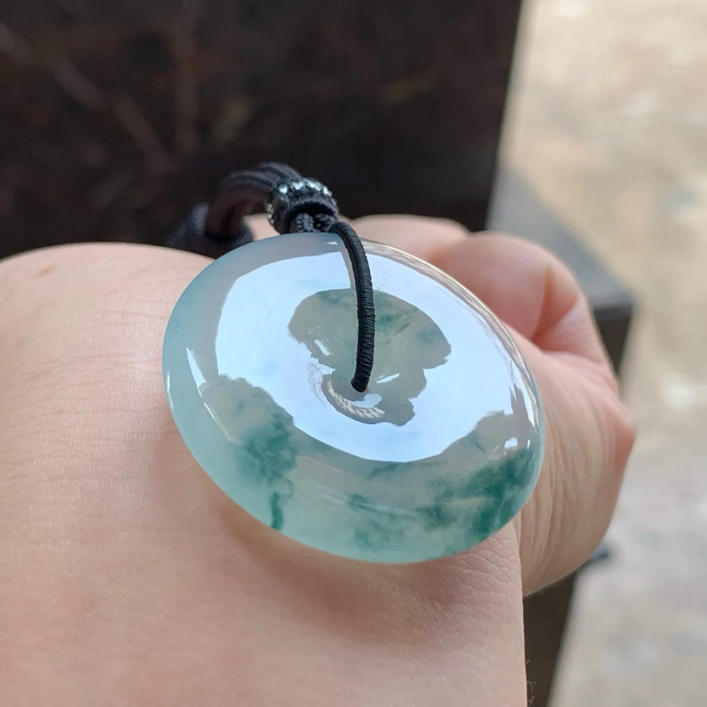 冰飘花平安扣
清爽