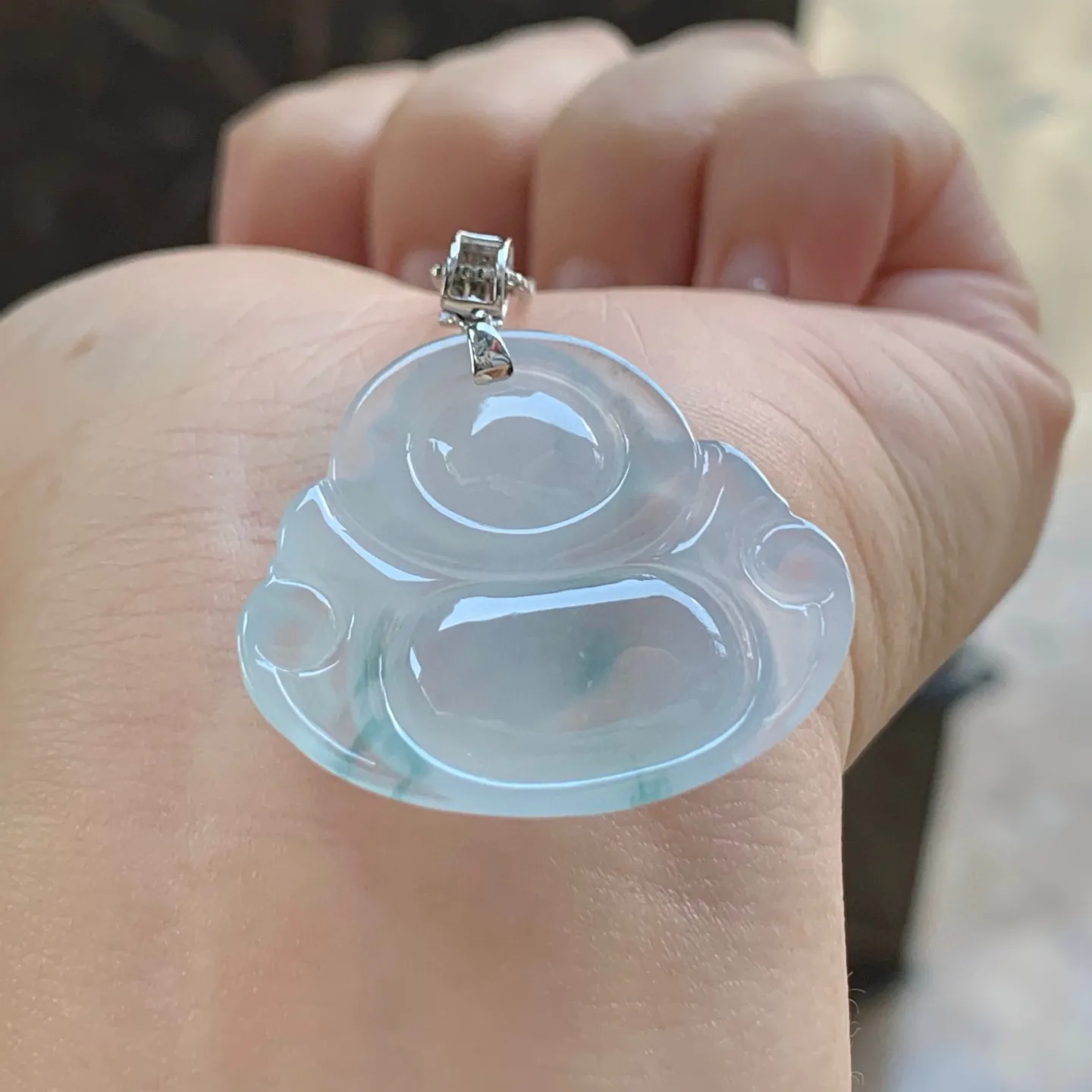 冰飘花坐佛
清爽 金扣