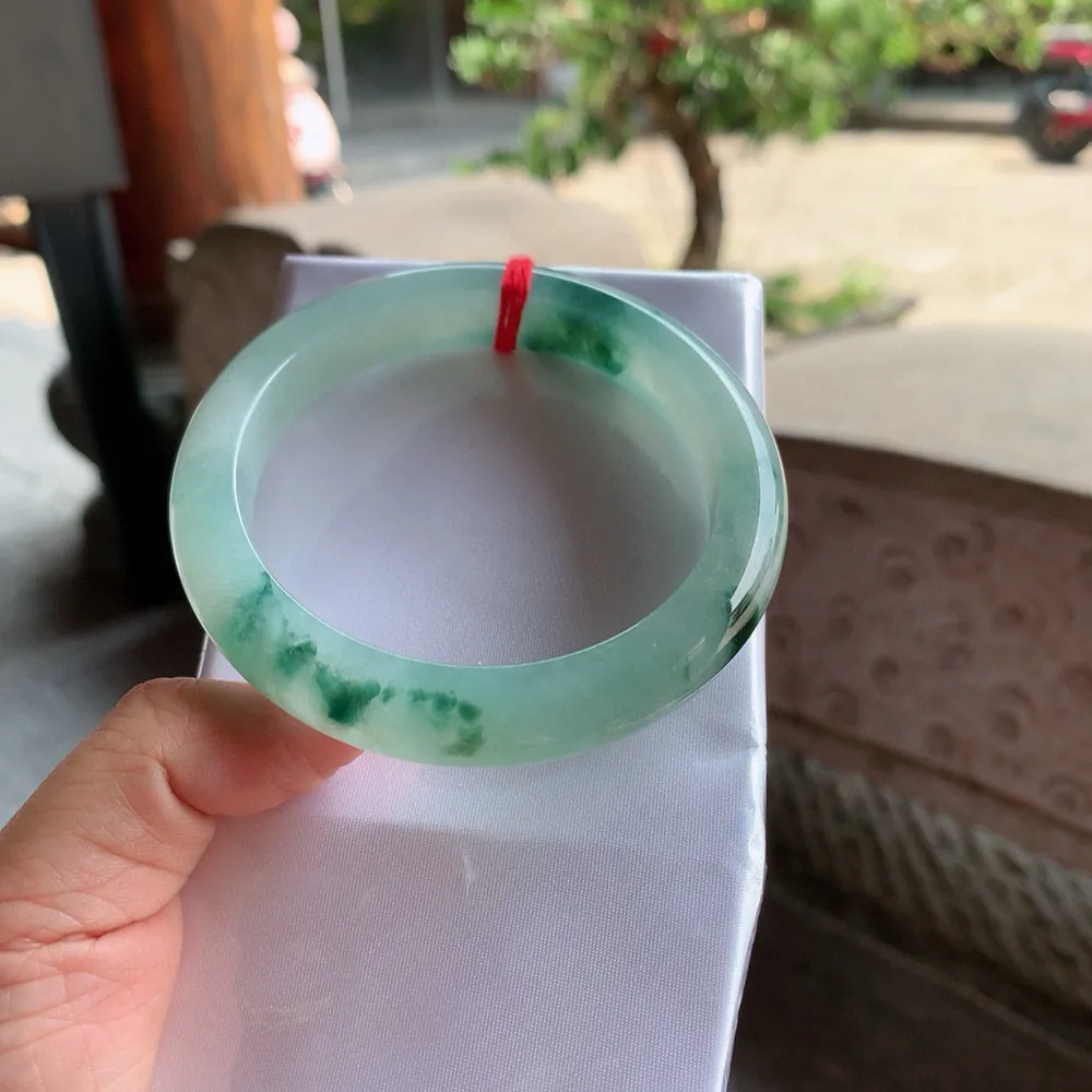 正圈冰飘花 一丝棉絮 尺寸:52.4/12/9.2 花美🥰🥰