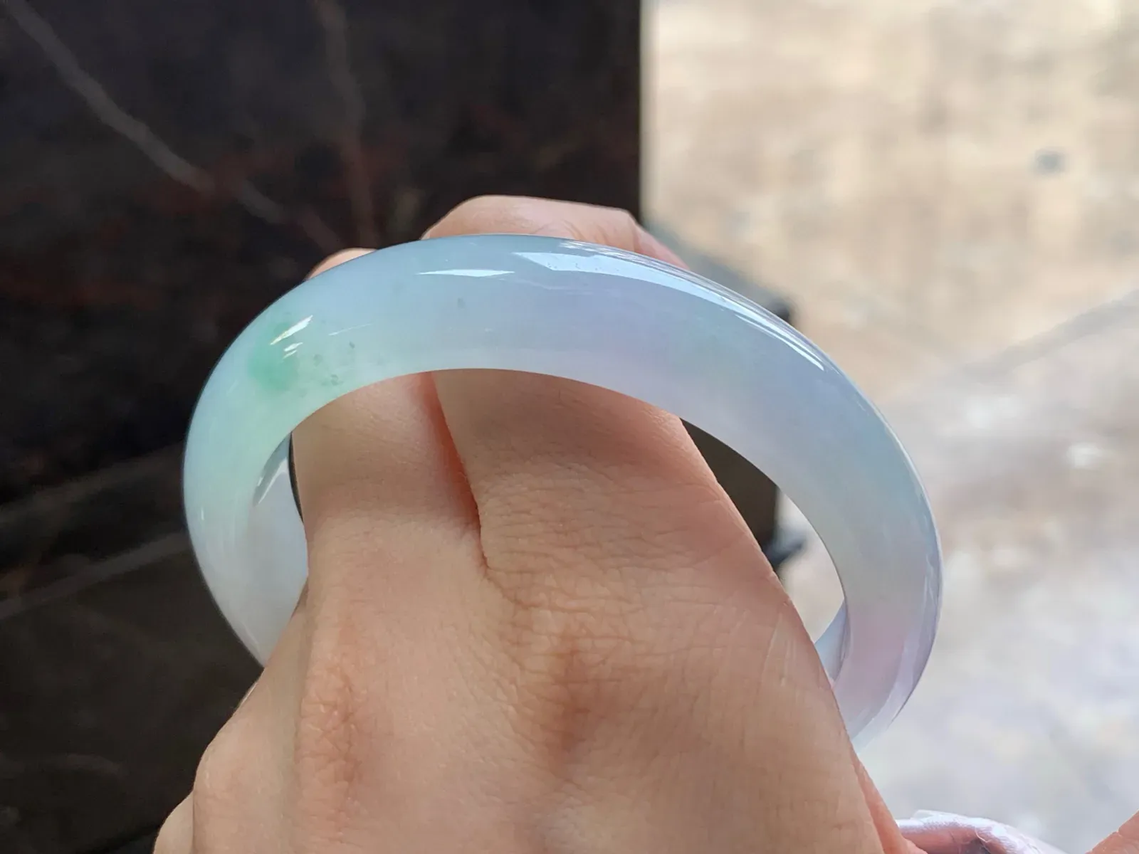 淡春彩手镯
58/13.5/8.3mm