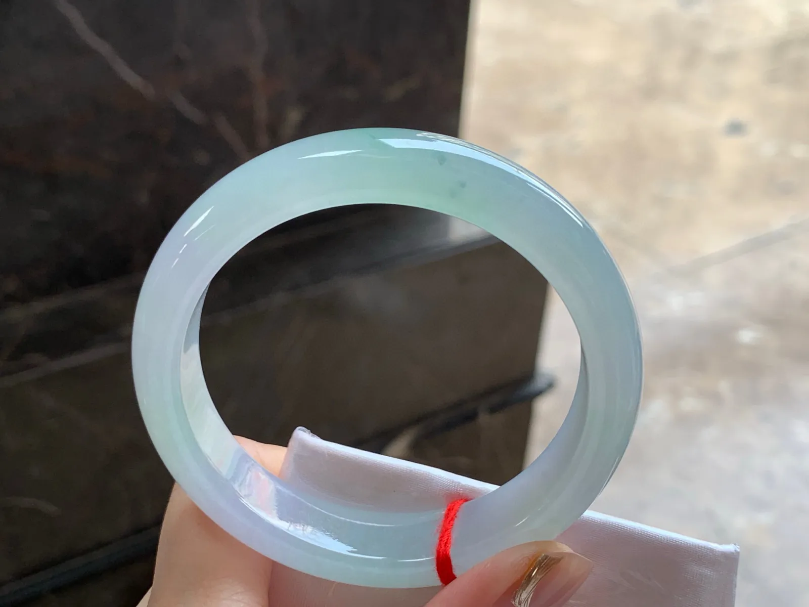 淡春彩手镯
58/13.5/8.3mm