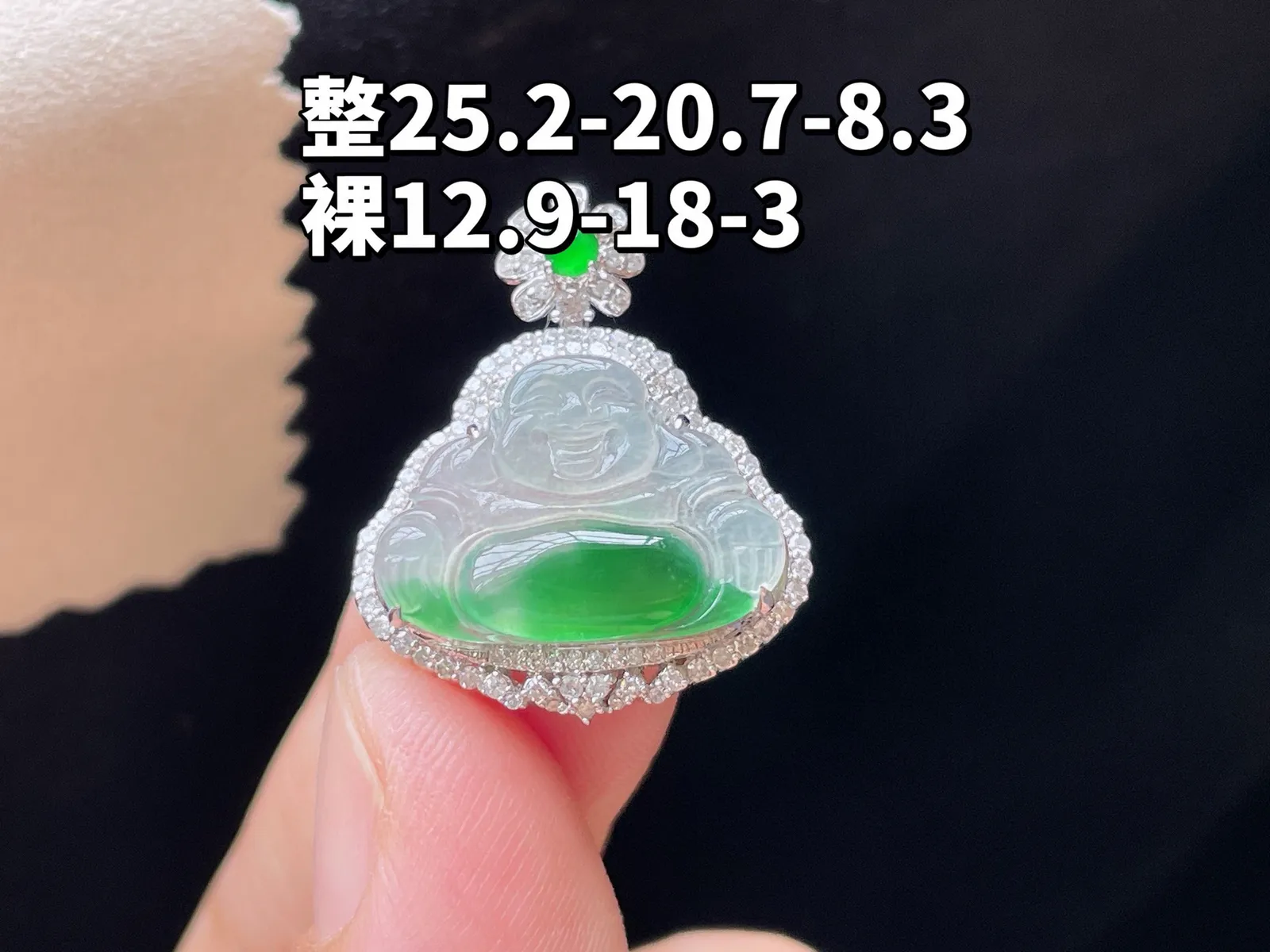 18K 冰种飘绿·佛公

整25.2-20.7-8.3
裸12.9-18-3