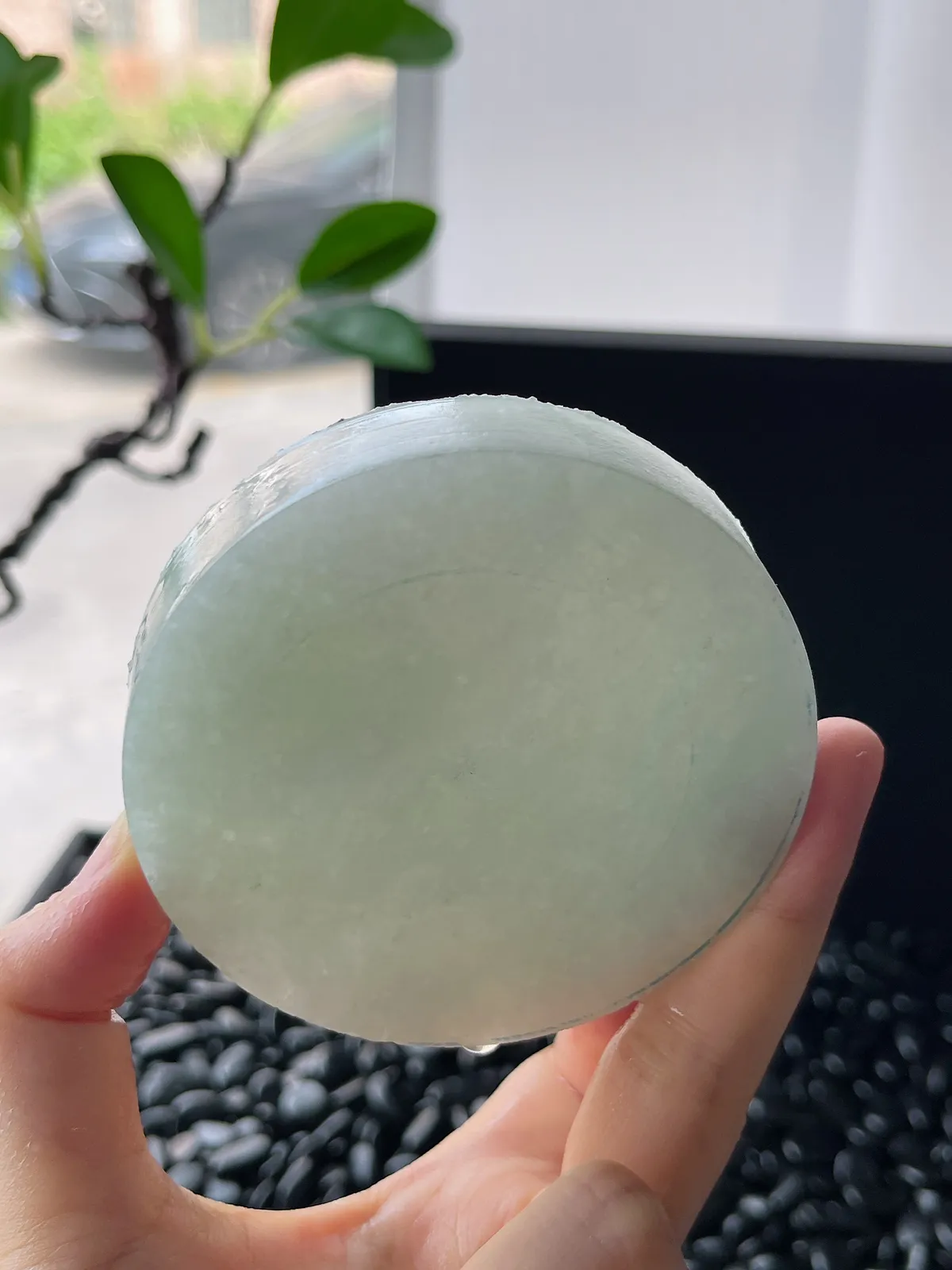 翡翠镯饼，正圈最大做60，圆条最大做56