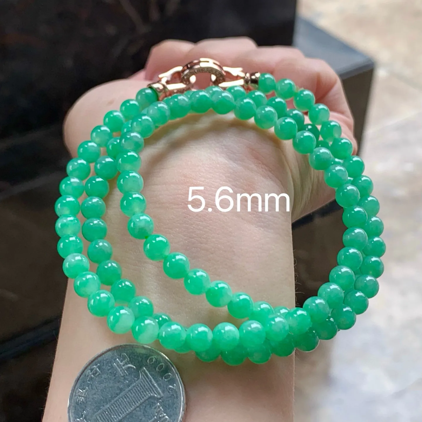 果绿珠链
水润清爽