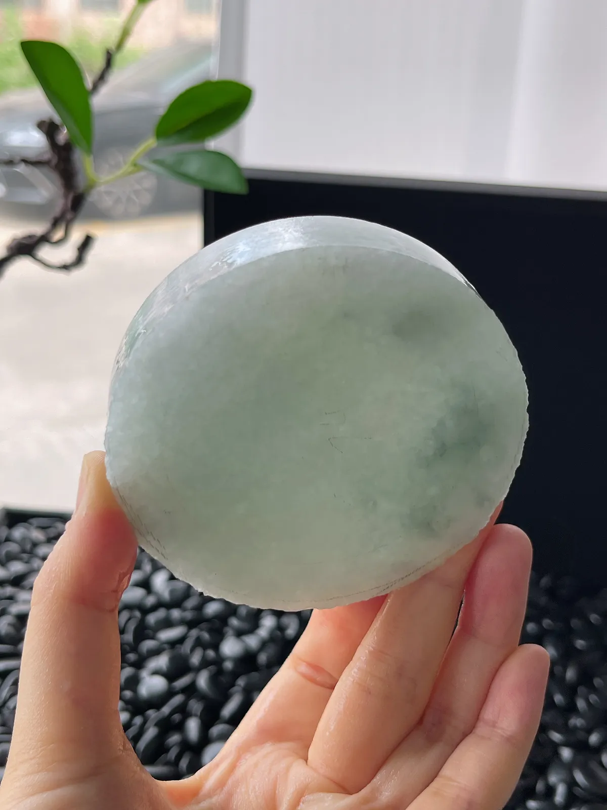 翡翠镯饼，正圈最大做60，圆条最大做56