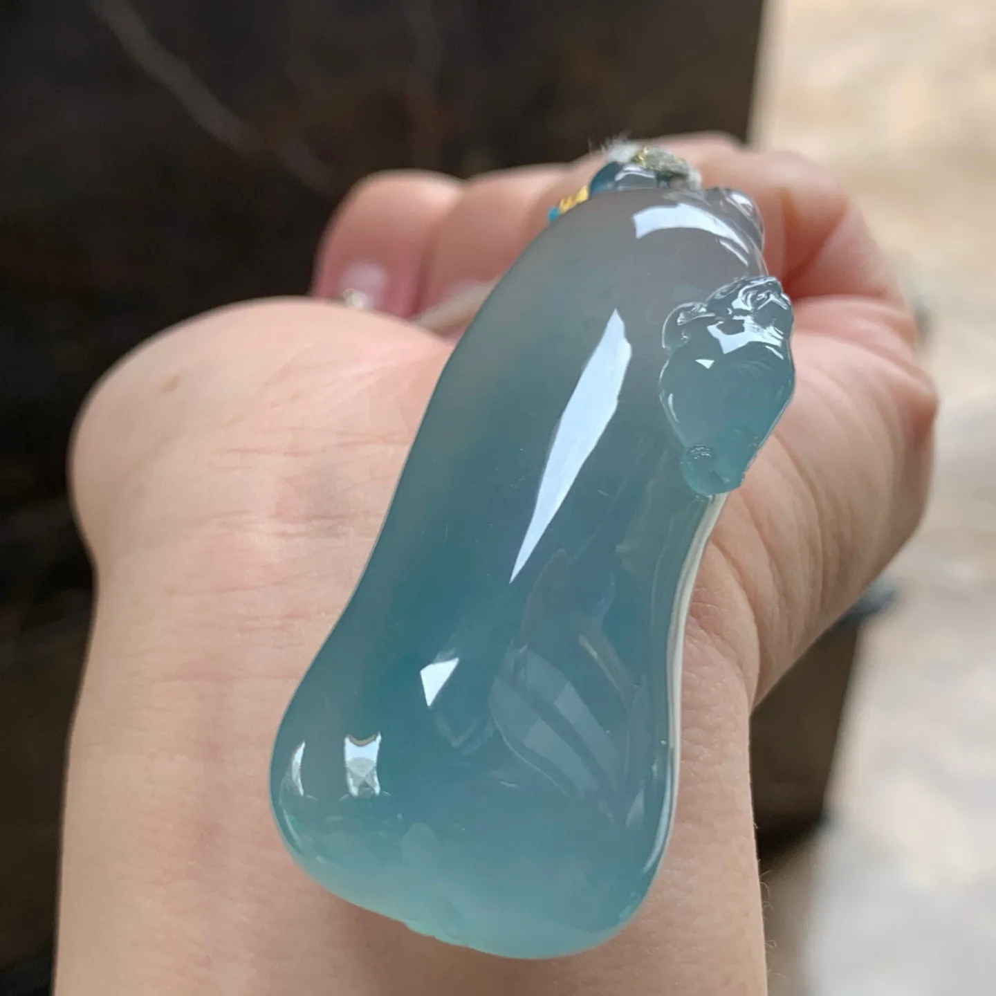 高冰晴底福瓜
大气厚装品相好