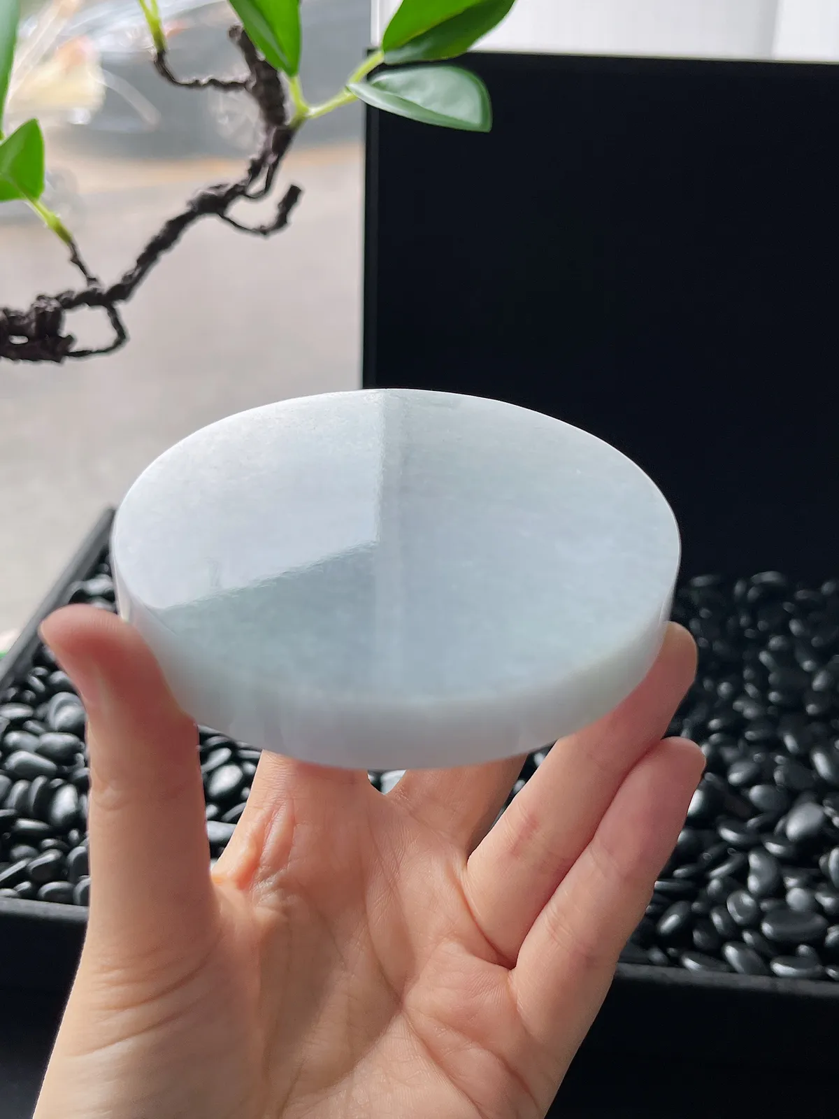 翡翠板料，正圈最大做63，圆条最大做59