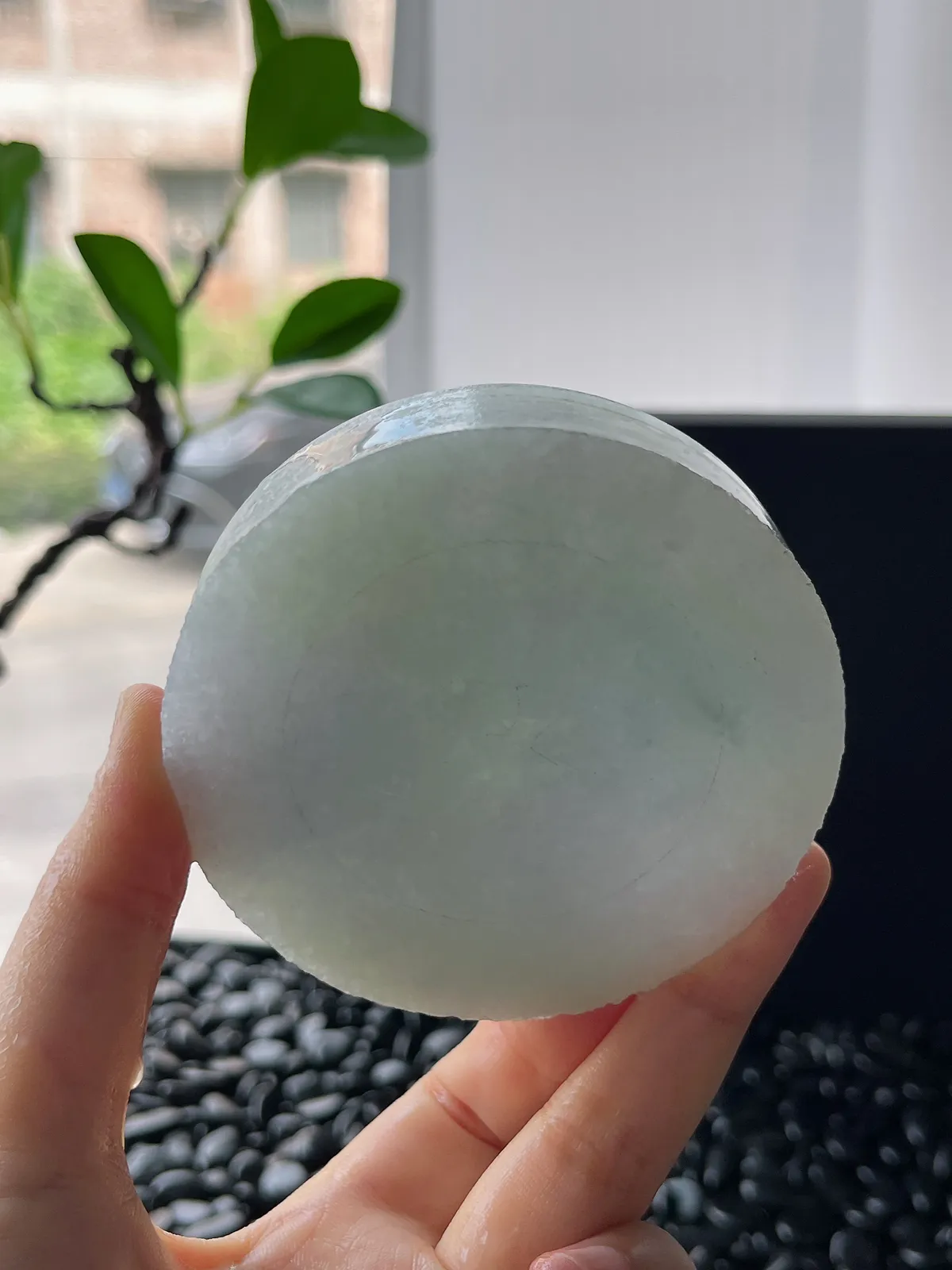 翡翠镯饼，正圈最大做60，圆条最大做56