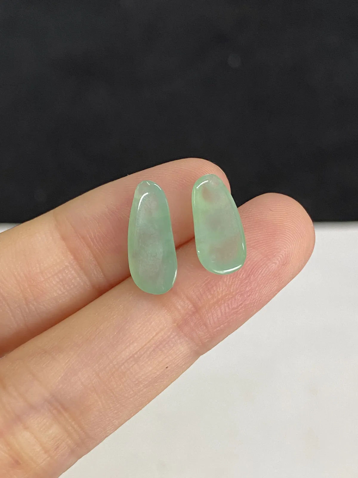 翡翠四季豆裸石