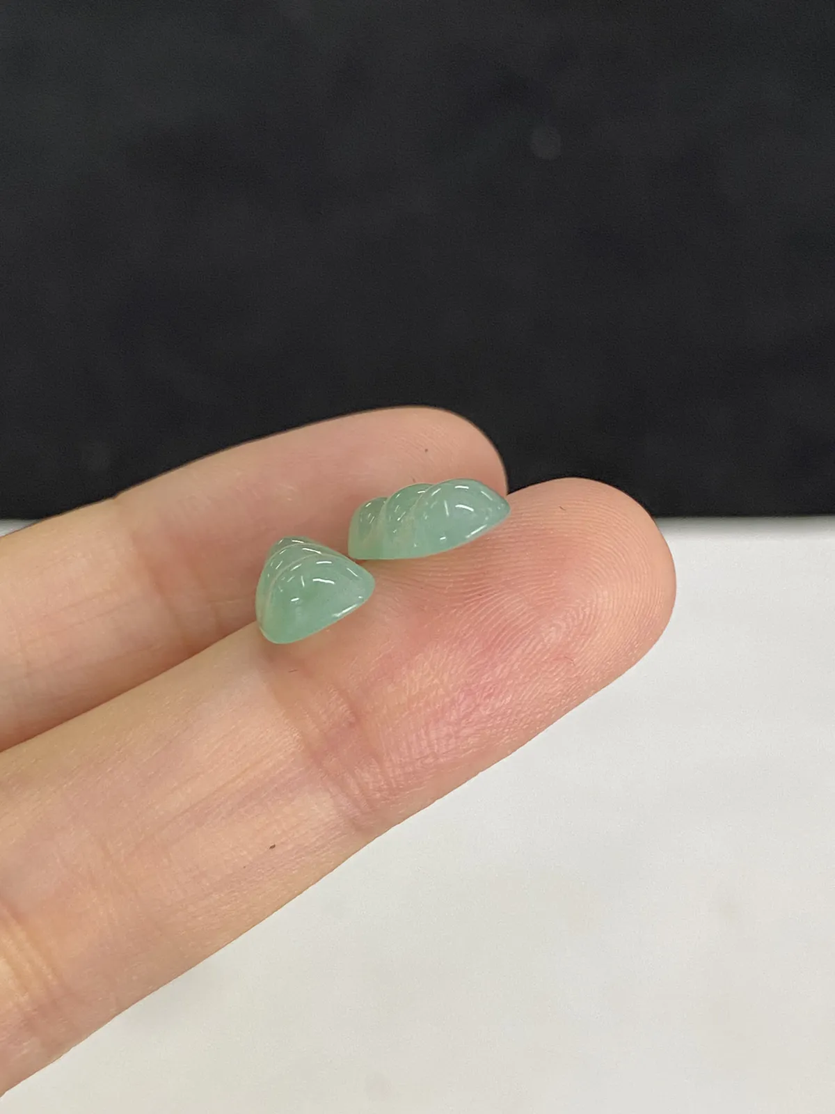 翡翠四季豆裸石