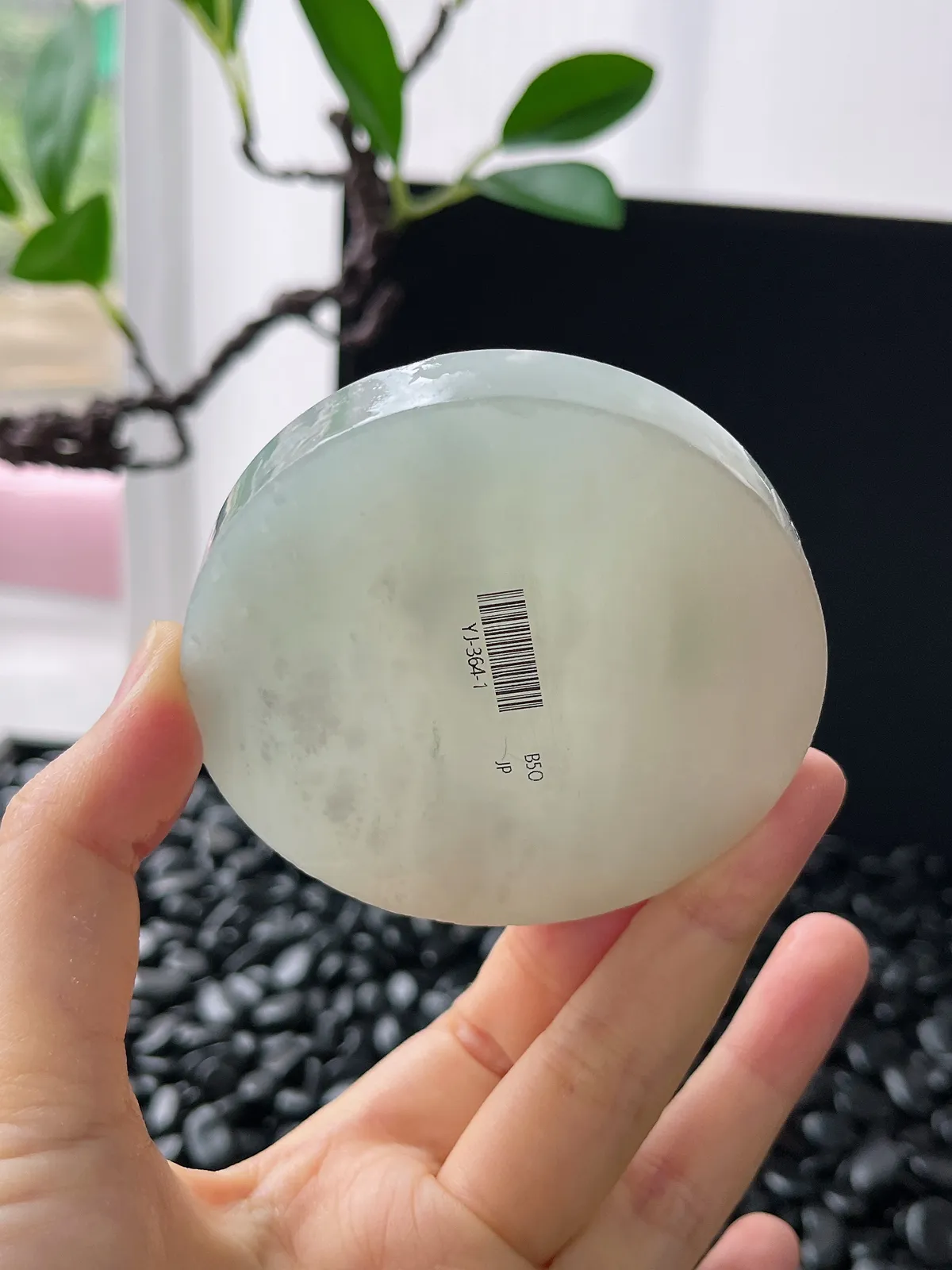 翡翠冰糯镯饼，⭕️正圈最大做54，圆条最大做50