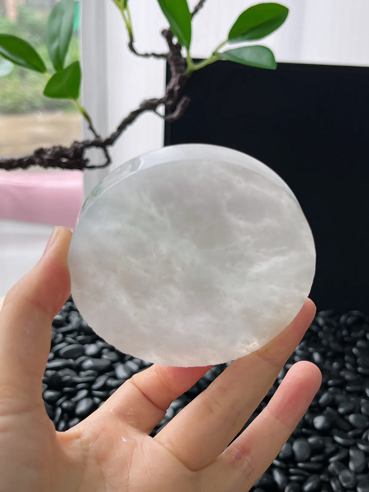 翡翠冰镯饼，⭕️正圈最大做58，圆条最大做54