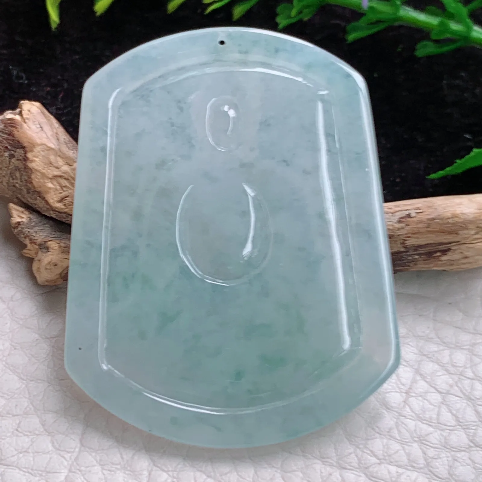 lz实拍53.4*41.3*5.2缅甸A货翡翠晴美阿弥托佛吊坠 翡翠佛祖玉坠