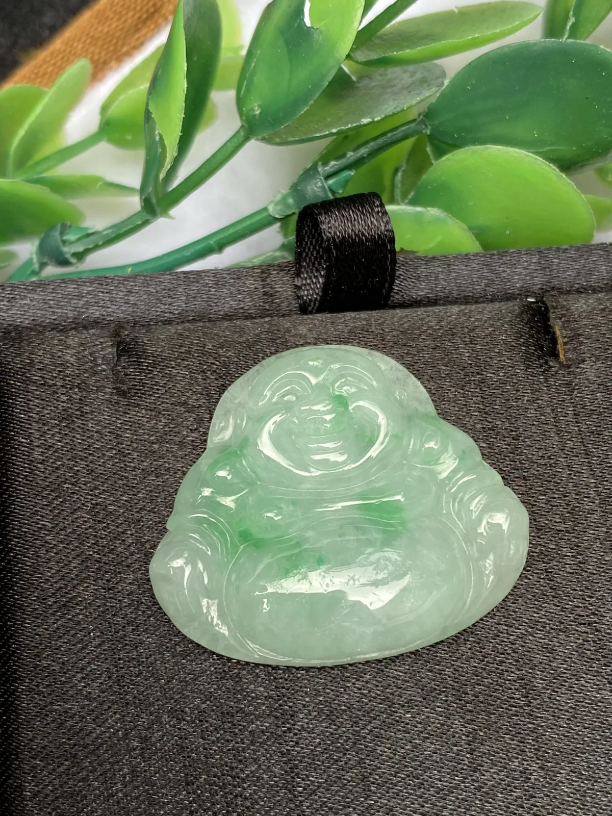 推荐【飘绿佛公】肚里藏金，飘色阳，色辣，28*33*6.5，冰渣感
