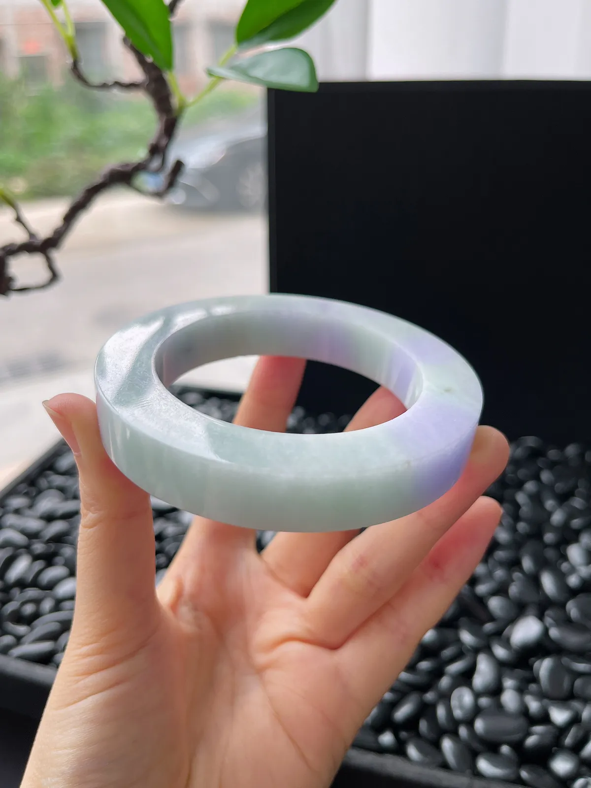 翡翠毛坯，⭕️正圈最大做63.6，圆条最大做59.6；最小圈口56