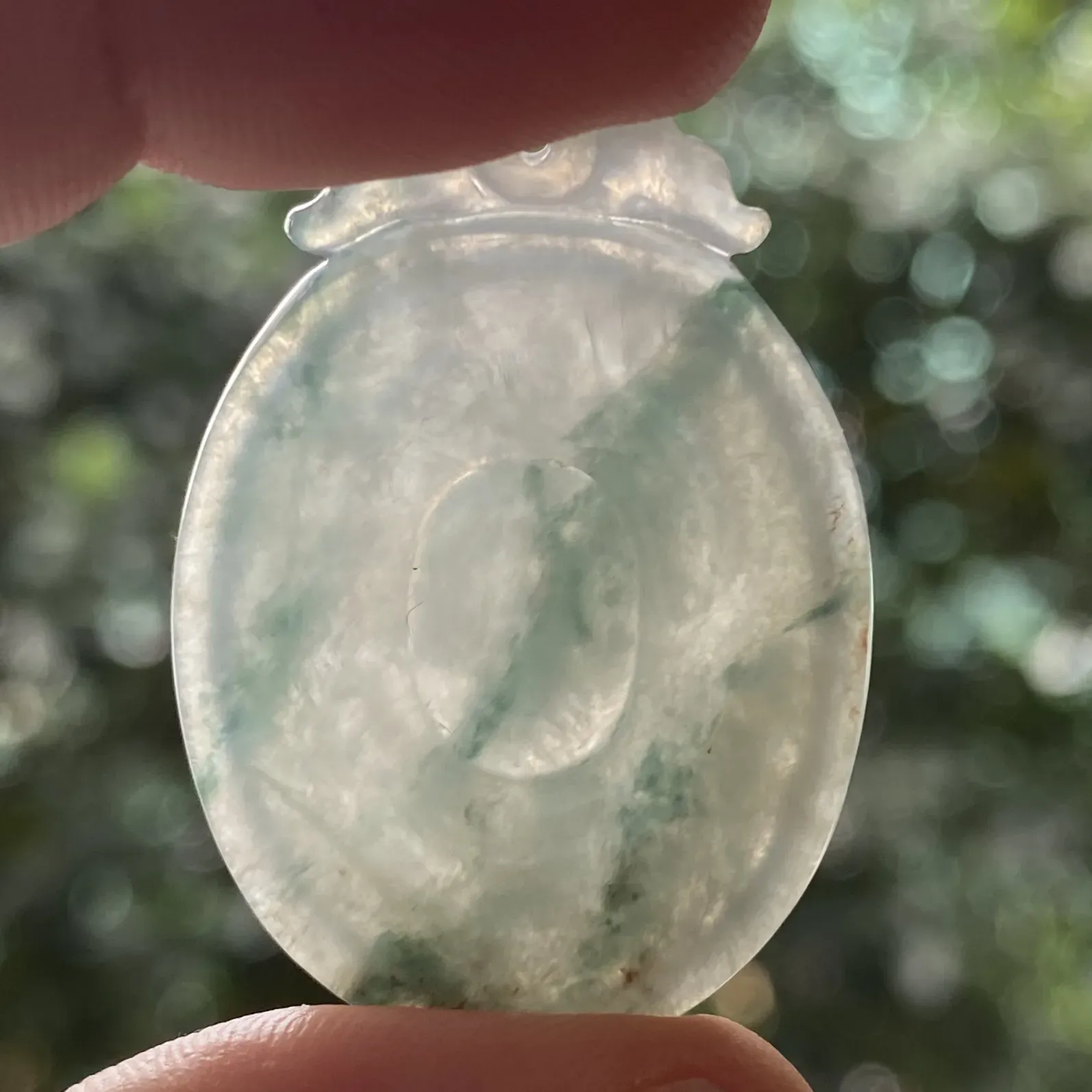 推荐【飘花福贝】无纹裂，飘蓝花，35*25*6.2