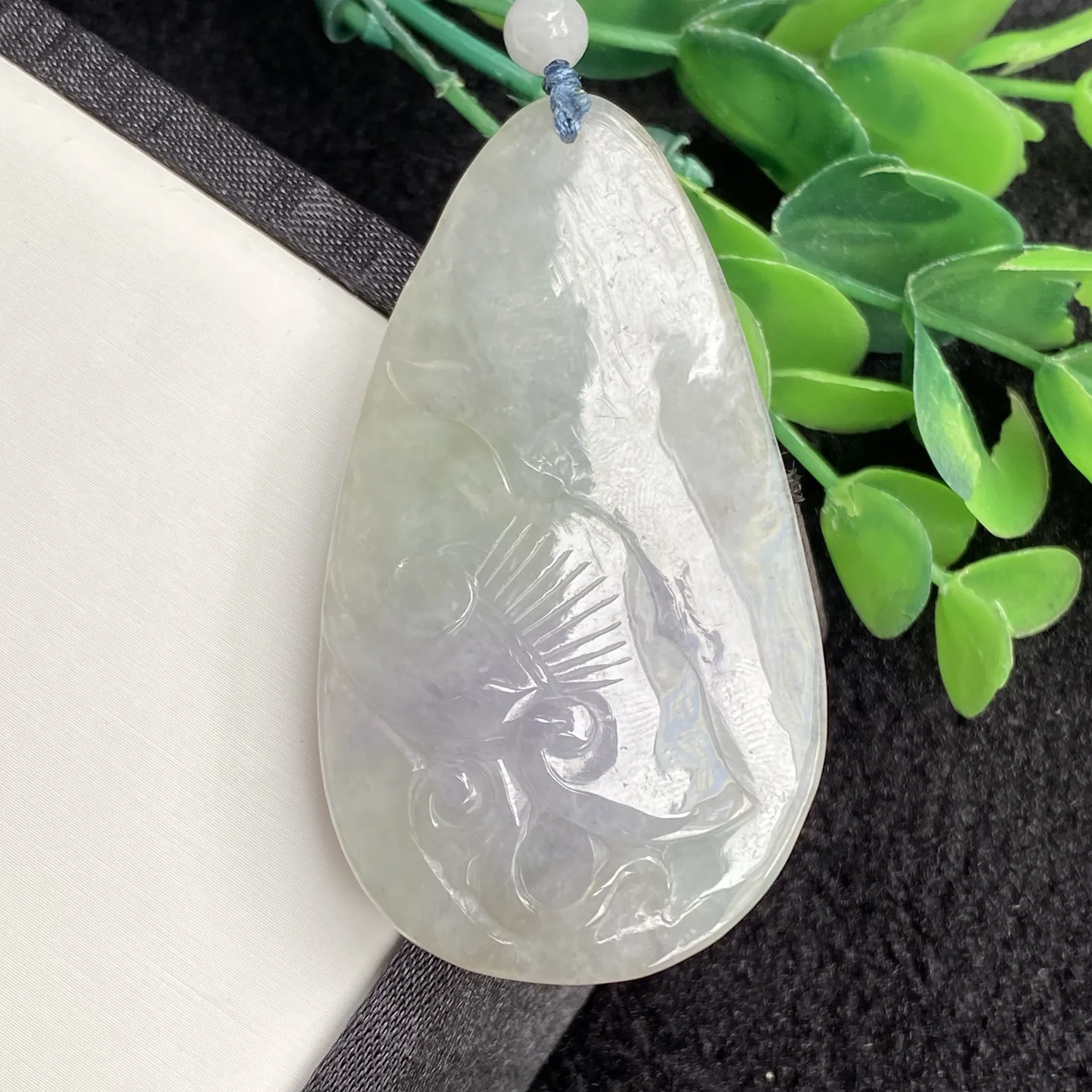 推荐【冰紫龙】淡色春彩，紫气东来，贵气满身，62*33*10.6，男女皆可配搭