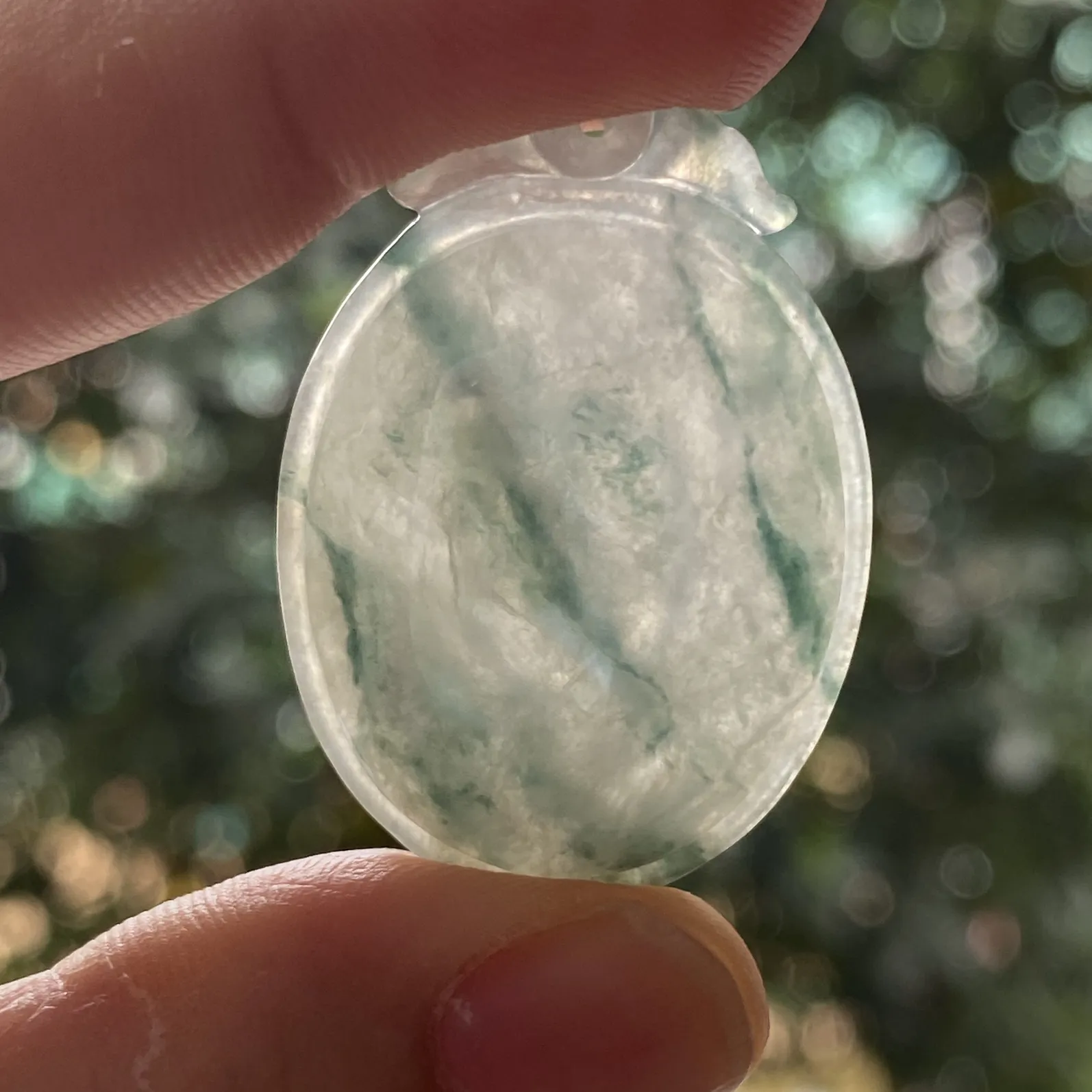 推荐【飘花福贝】无纹裂，飘蓝花，35*25*6.2