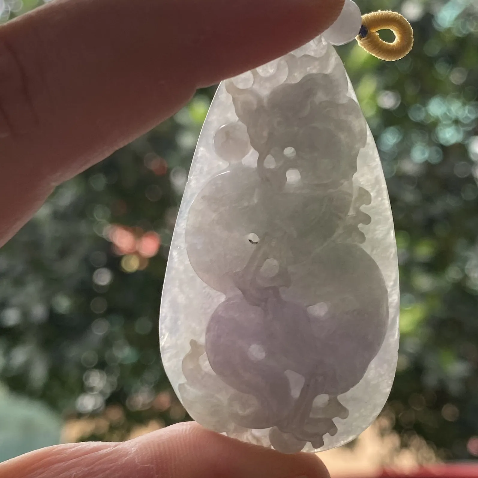 推荐【冰紫龙】淡色春彩，紫气东来，贵气满身，62*33*10.6，男女皆可配搭