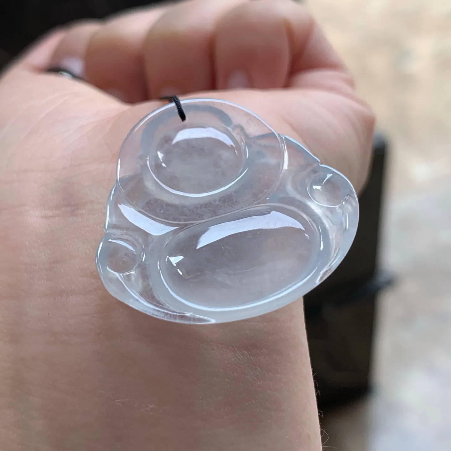冰种坐佛
种好水足 清爽